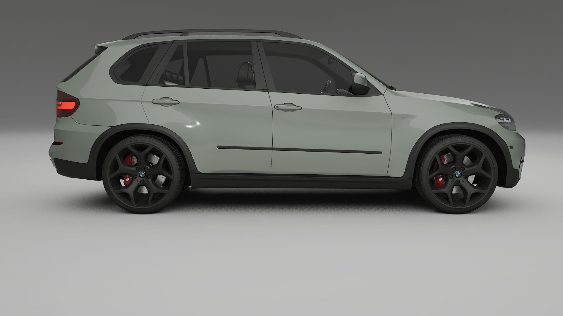 BMW X5 E70 TPU Lackskyddsfilm | SLATE Färgskiftande PPF – Komplett Förskuret Kit