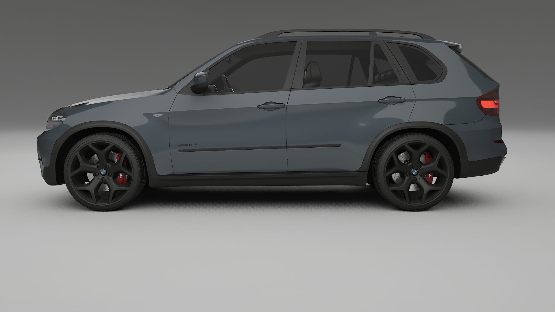 BMW X5 E70 TPU Lackskyddsfilm | GRANITE Färgskiftande PPF – Komplett Förskuret Kit