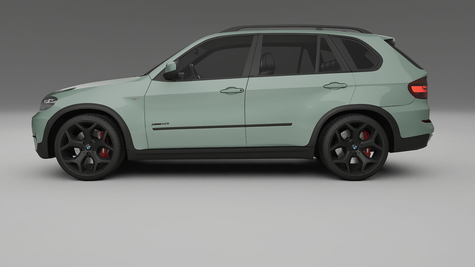 BMW X5 E70 TPU Lackskyddsfilm | CINDER Färgskiftande PPF – Komplett Förskuret Kit