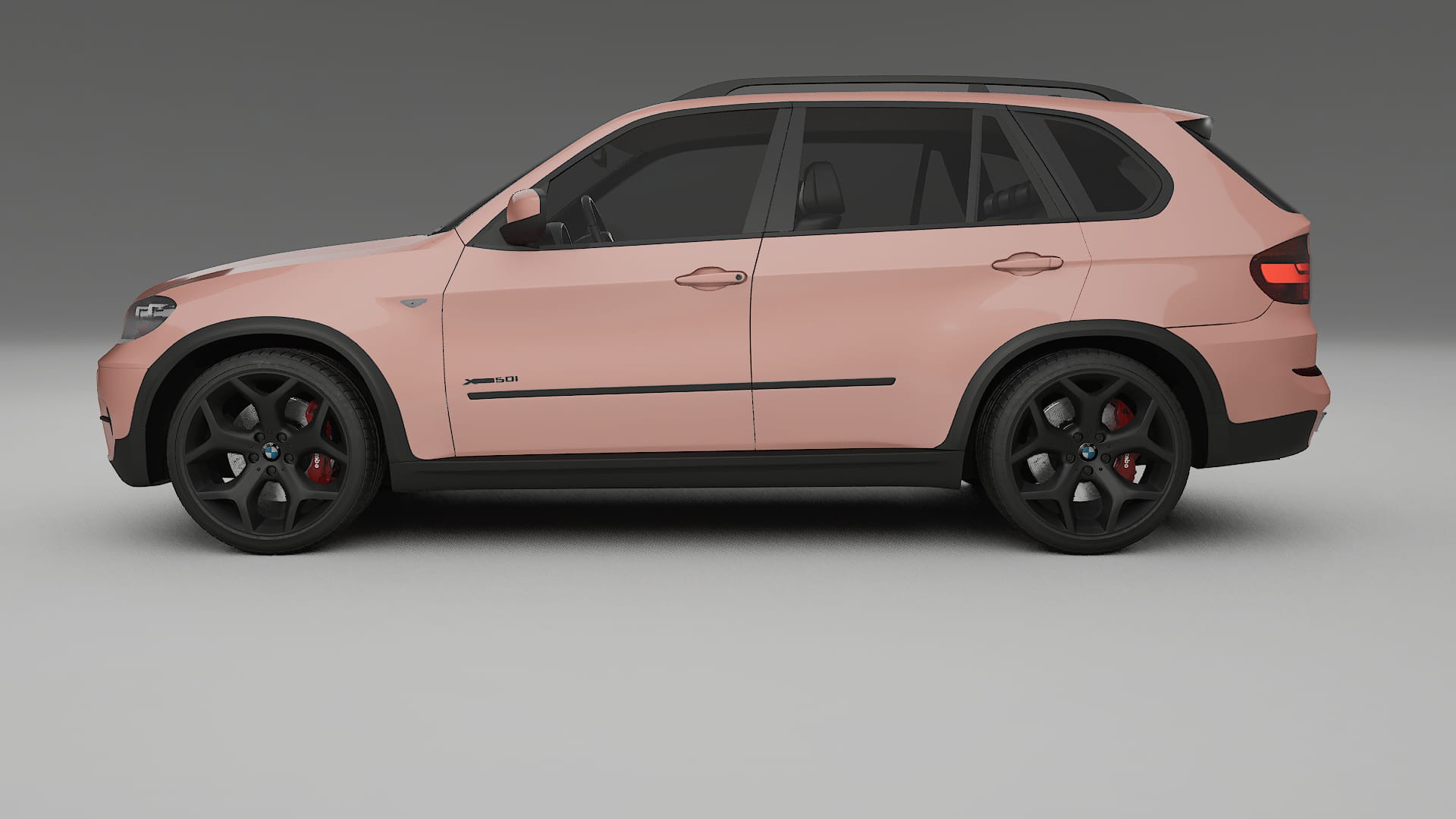 BMW X5 E70 TPU Lackskyddsfilm | BLUSH Färgskiftande PPF – Komplett Förskuret Kit