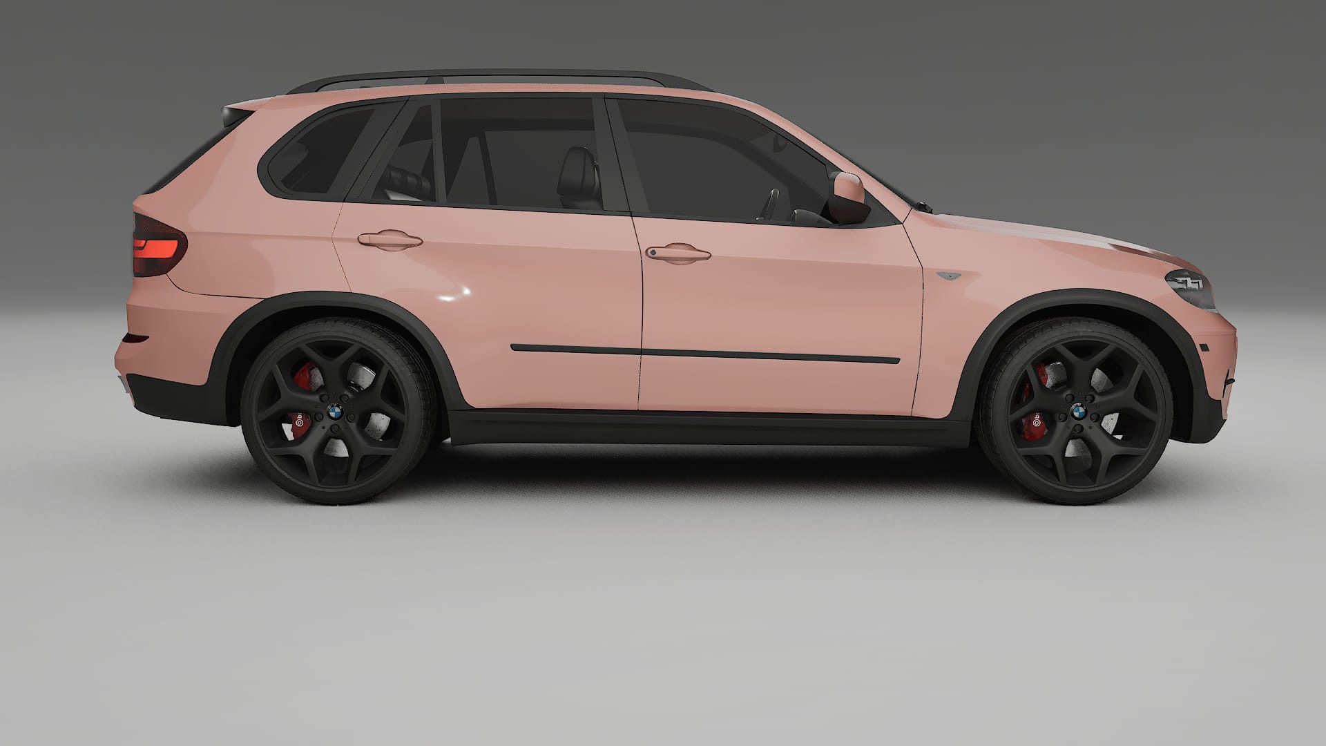 BMW X5 E70 TPU Lackskyddsfilm | BLUSH Färgskiftande PPF – Komplett Förskuret Kit
