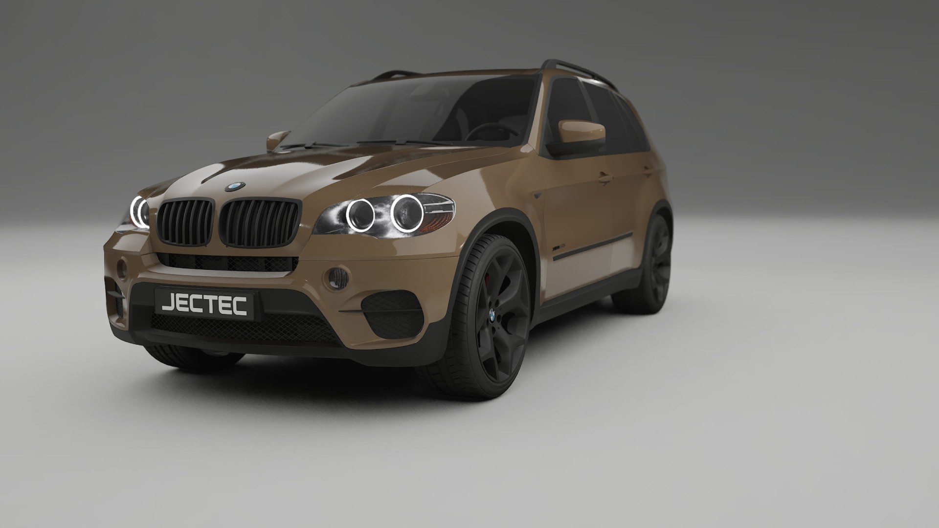 BMW X5 E70 TPU Lackskyddsfilm | SAHARA Färgskiftande PPF – Komplett Förskuret Kit