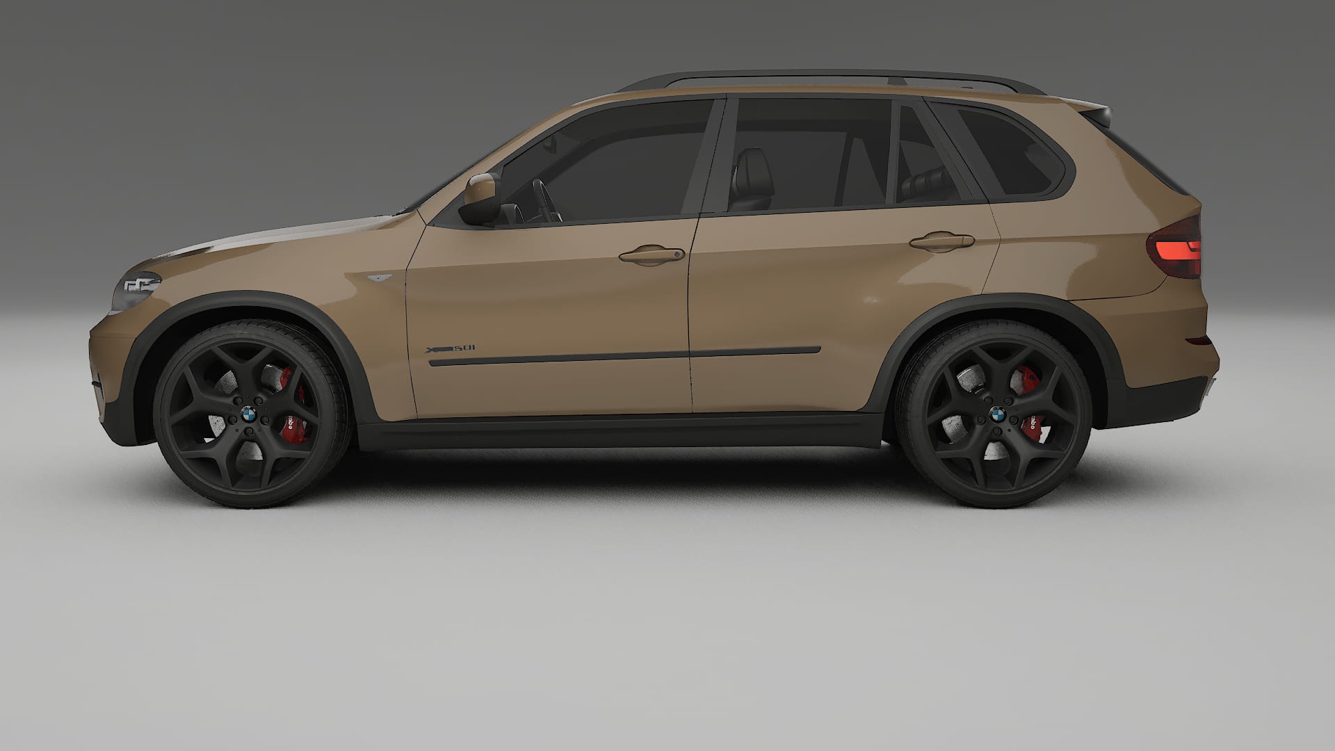 BMW X5 E70 TPU Lackskyddsfilm | SAHARA Färgskiftande PPF – Komplett Förskuret Kit