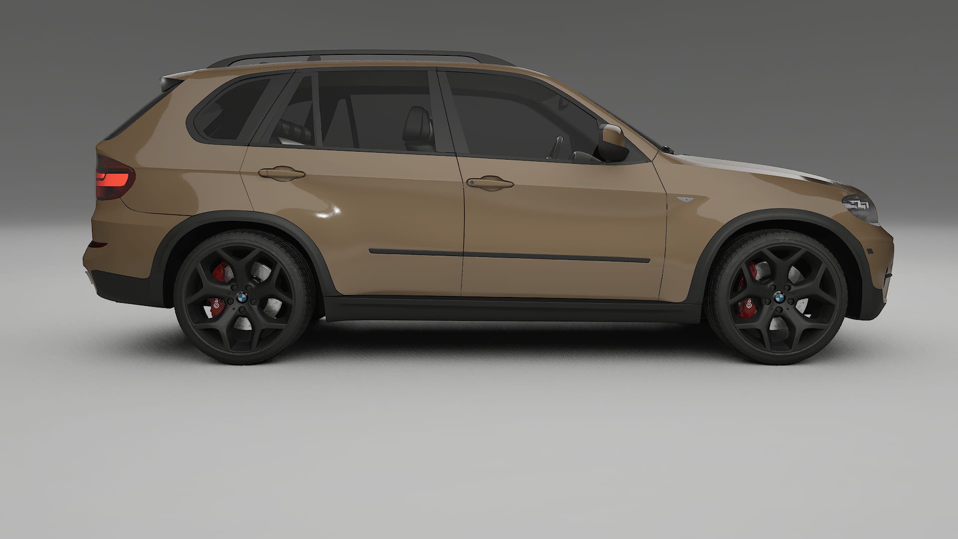 BMW X5 E70 TPU Lackskyddsfilm | SAHARA Färgskiftande PPF – Komplett Förskuret Kit