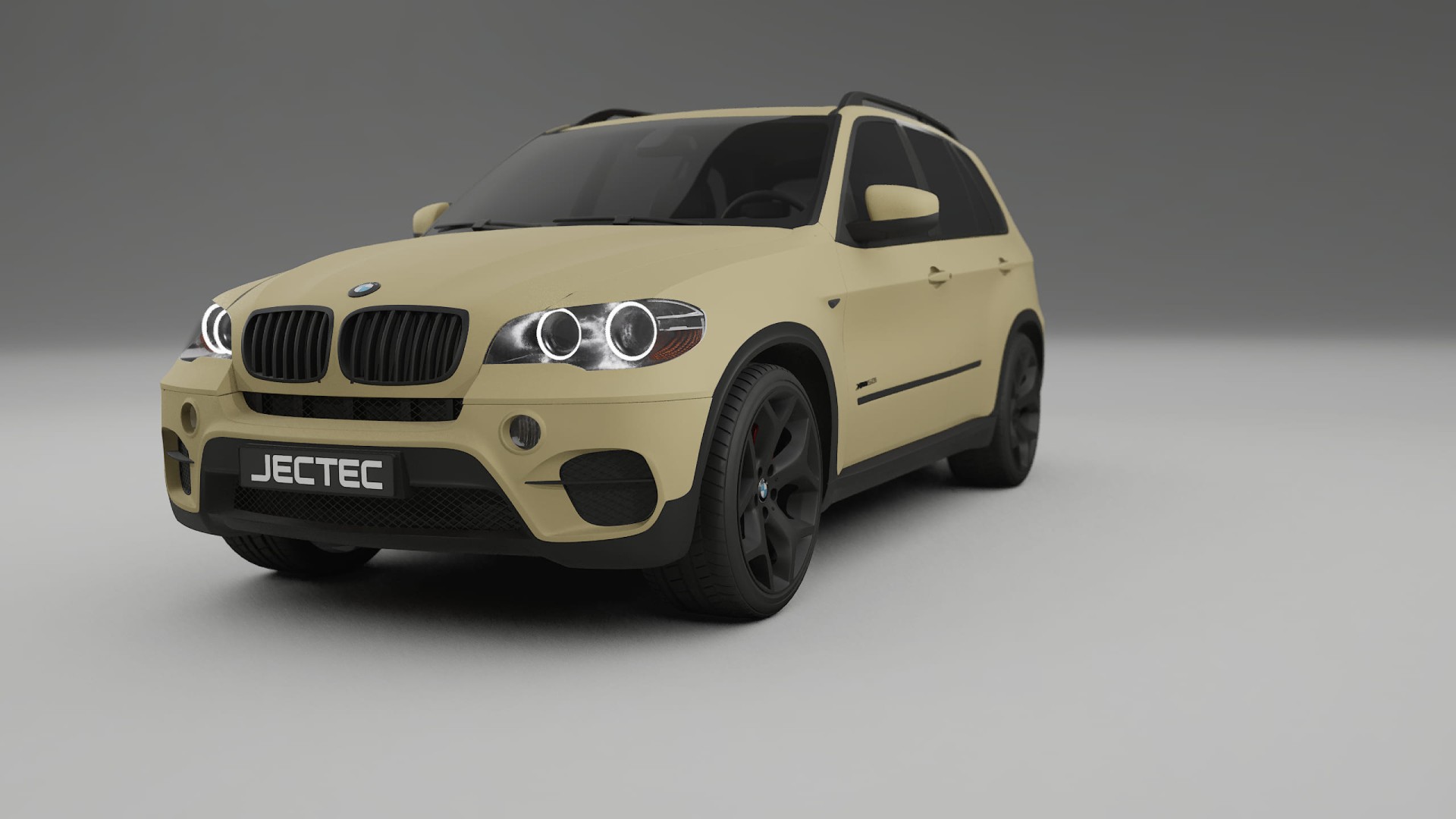 BMW X5 E70 TPU Lackskyddsfilm | SAND Färgskiftande PPF – Komplett Förskuret Kit