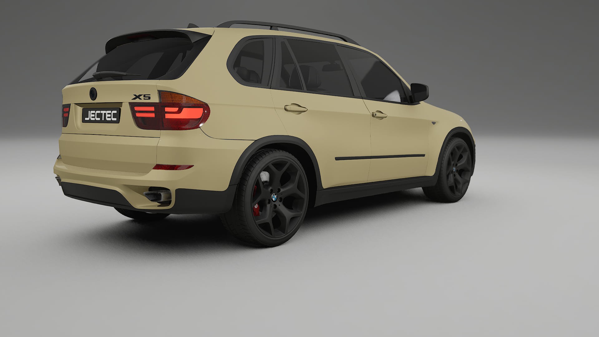 BMW X5 E70 TPU Lackskyddsfilm | SAND Färgskiftande PPF – Komplett Förskuret Kit