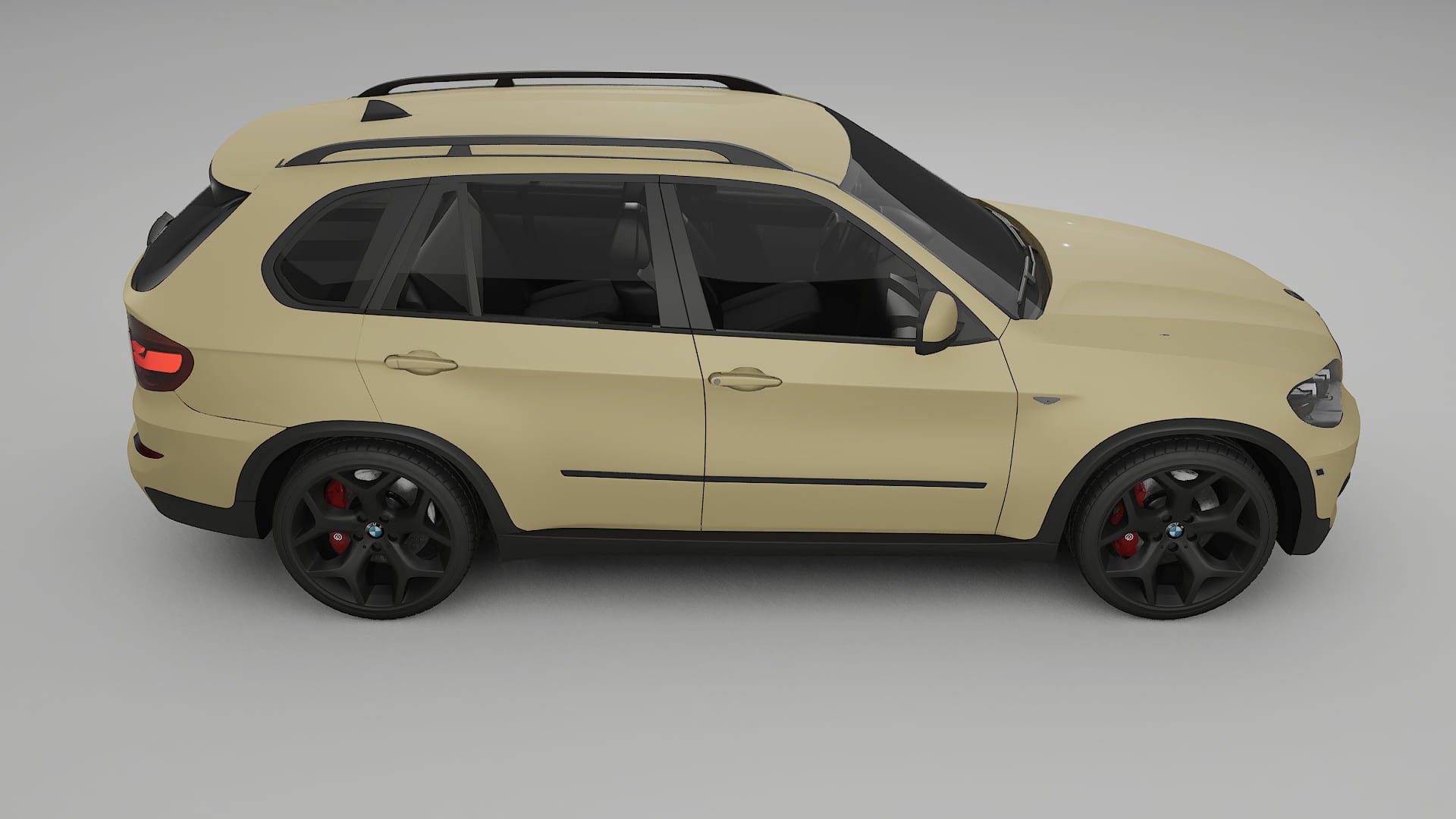 BMW X5 E70 TPU Lackskyddsfilm | SAND Färgskiftande PPF – Komplett Förskuret Kit
