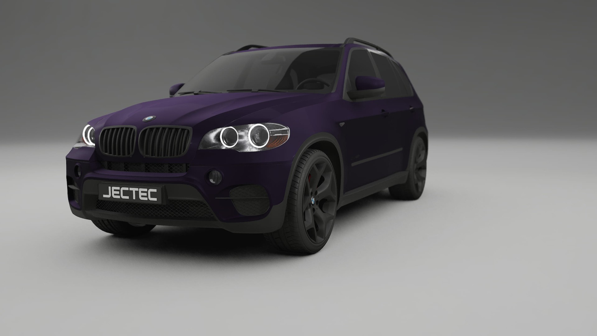 BMW X5 E70 TPU Lackskyddsfilm | VIOLET Färgskiftande PPF – Komplett Förskuret Kit