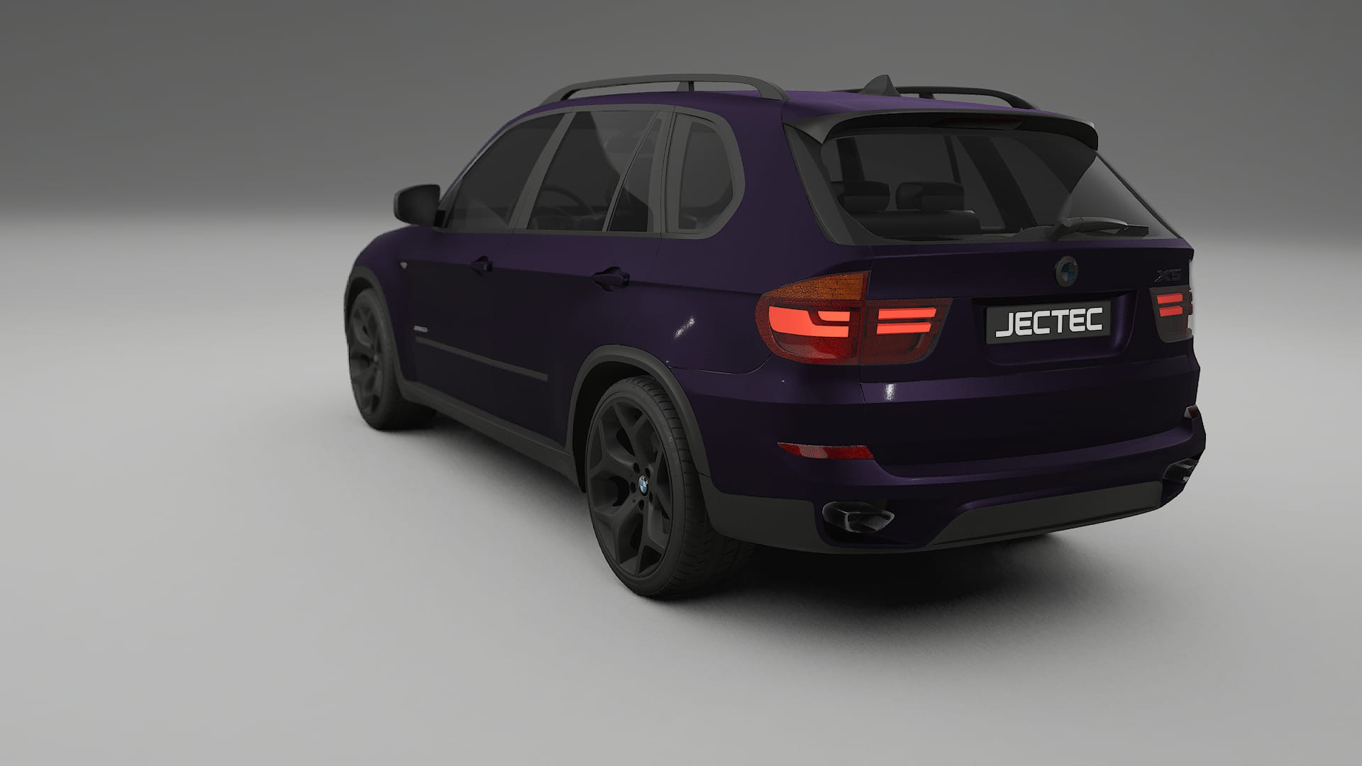 BMW X5 E70 TPU Lackskyddsfilm | VIOLET Färgskiftande PPF – Komplett Förskuret Kit