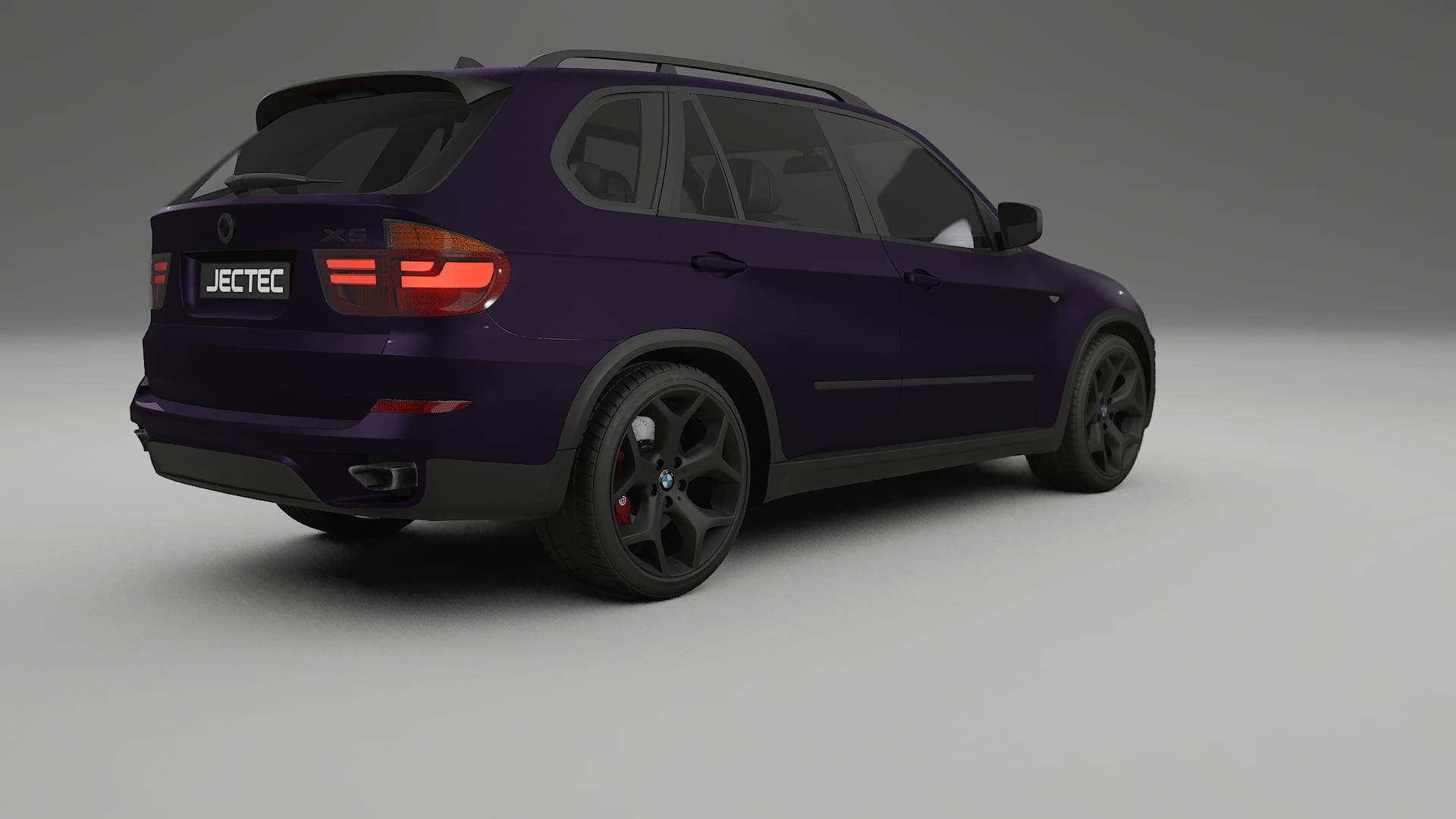 BMW X5 E70 TPU Lackskyddsfilm | VIOLET Färgskiftande PPF – Komplett Förskuret Kit