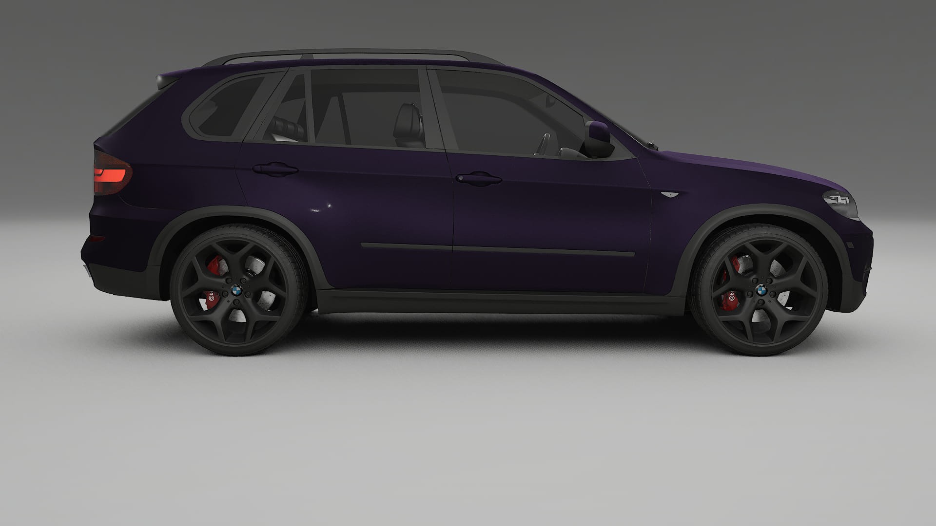BMW X5 E70 TPU Lackskyddsfilm | VIOLET Färgskiftande PPF – Komplett Förskuret Kit
