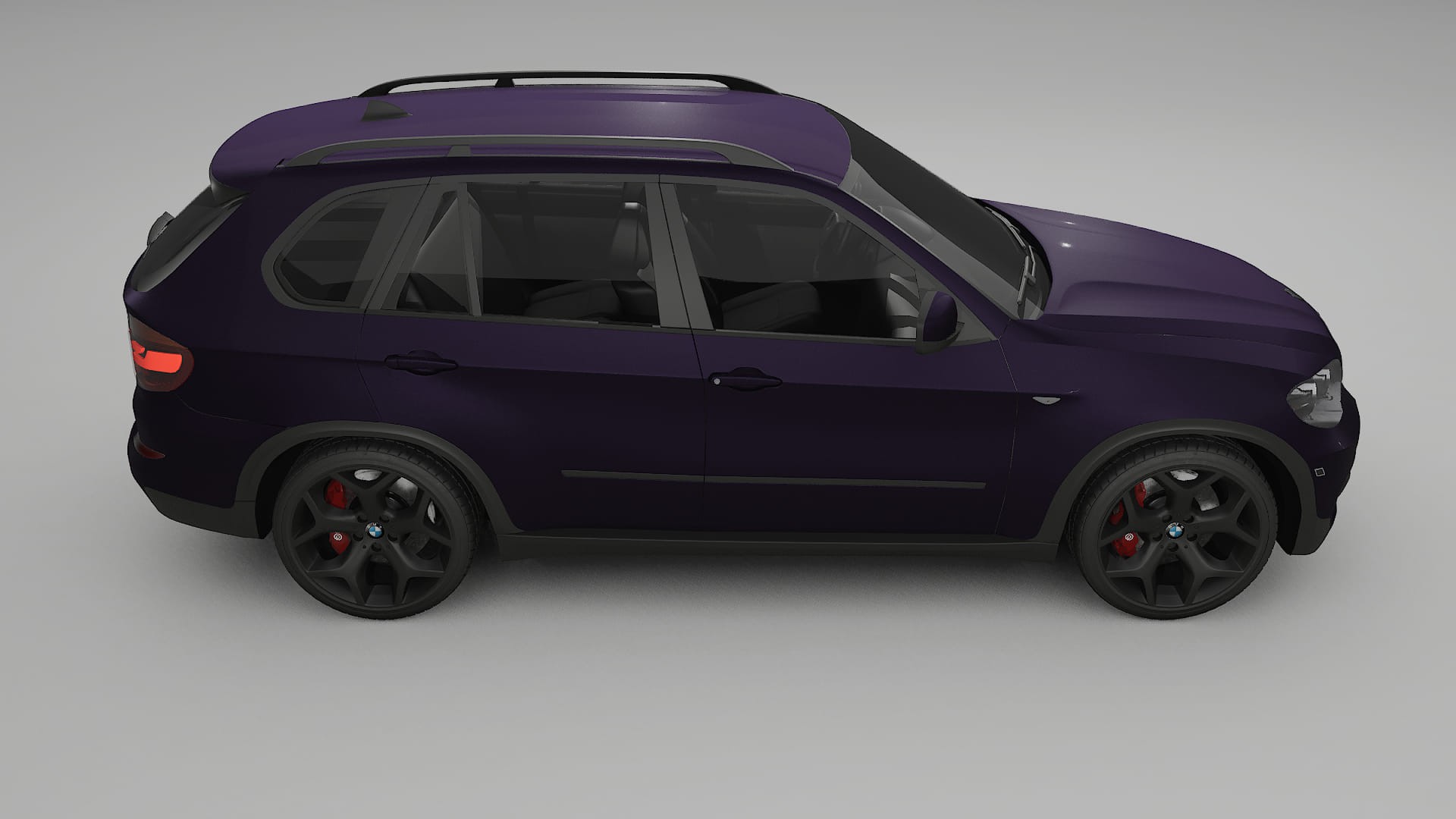 BMW X5 E70 TPU Lackskyddsfilm | VIOLET Färgskiftande PPF – Komplett Förskuret Kit