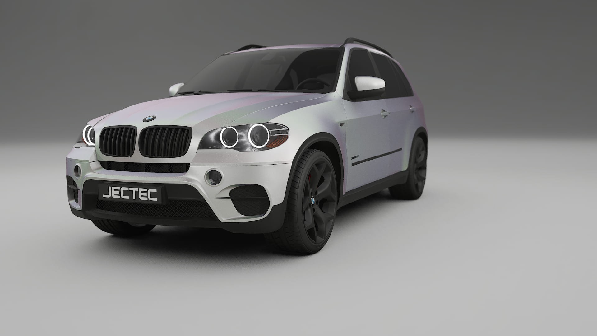 BMW X5 E70 TPU Lackskyddsfilm | NEBULA Färgskiftande PPF – Komplett Förskuret Kit