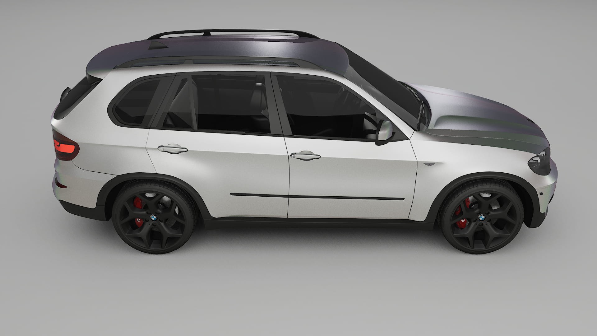BMW X5 E70 TPU Lackskyddsfilm | NEBULA Färgskiftande PPF – Komplett Förskuret Kit