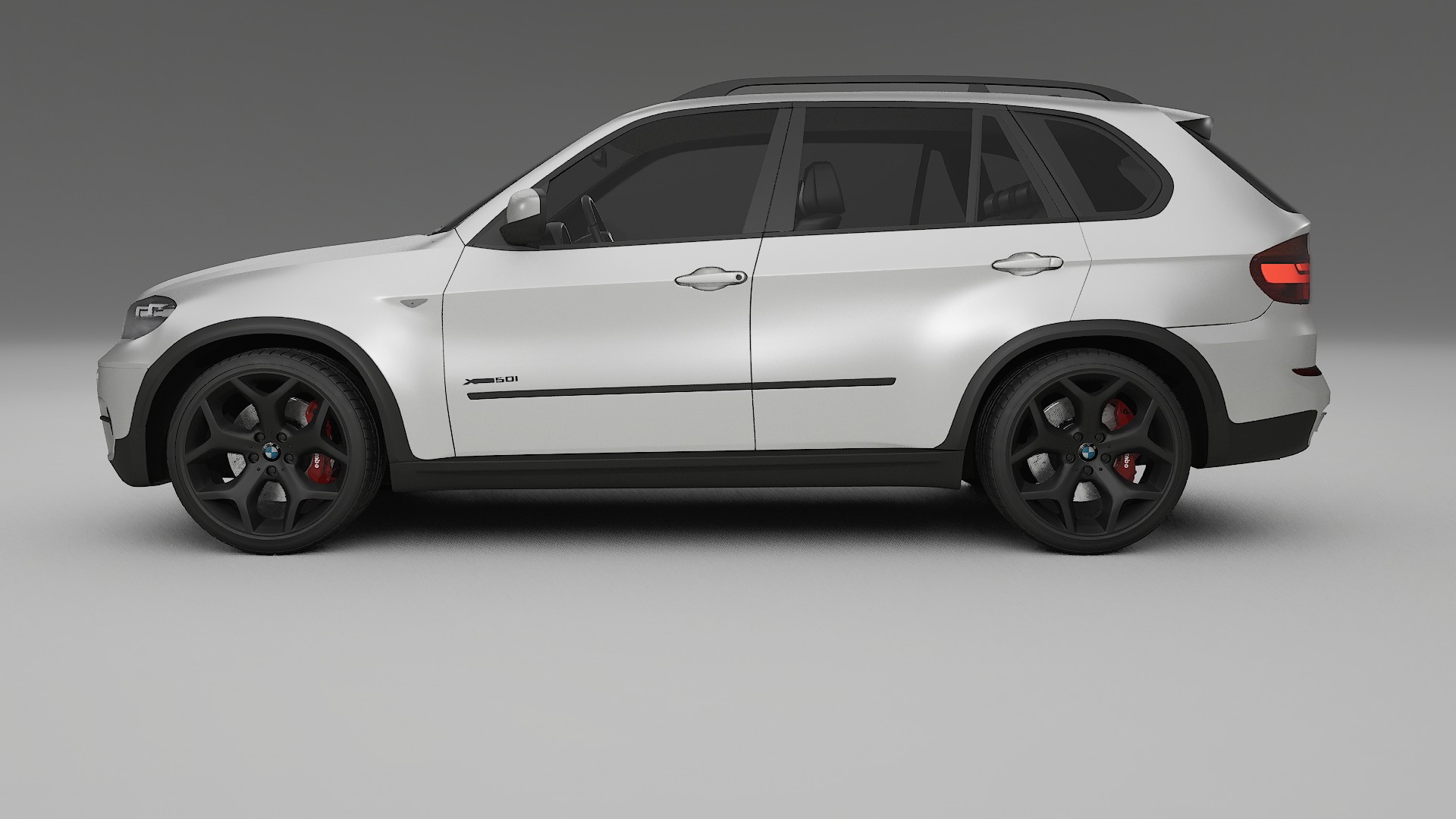 BMW X5 E70 TPU Lackskyddsfilm | OPAL Färgskiftande PPF – Komplett Förskuret Kit