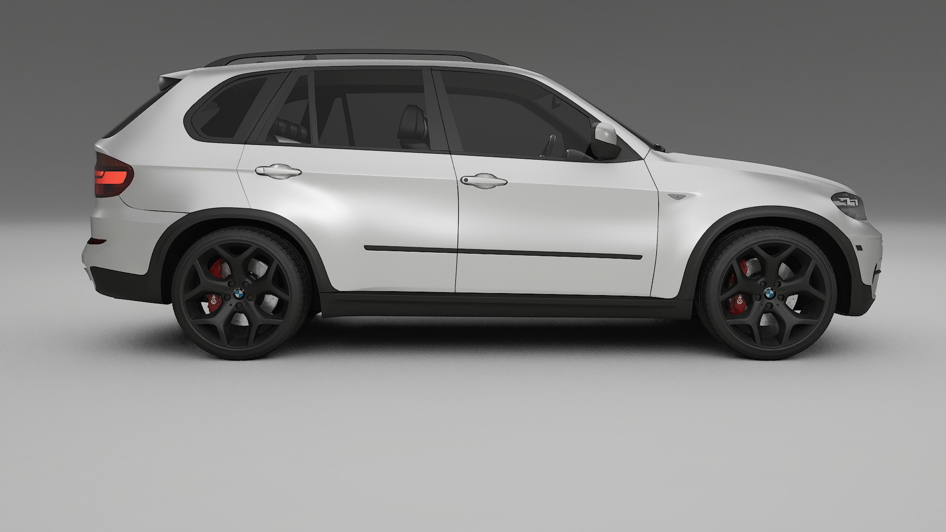 BMW X5 E70 TPU Lackskyddsfilm | OPAL Färgskiftande PPF – Komplett Förskuret Kit