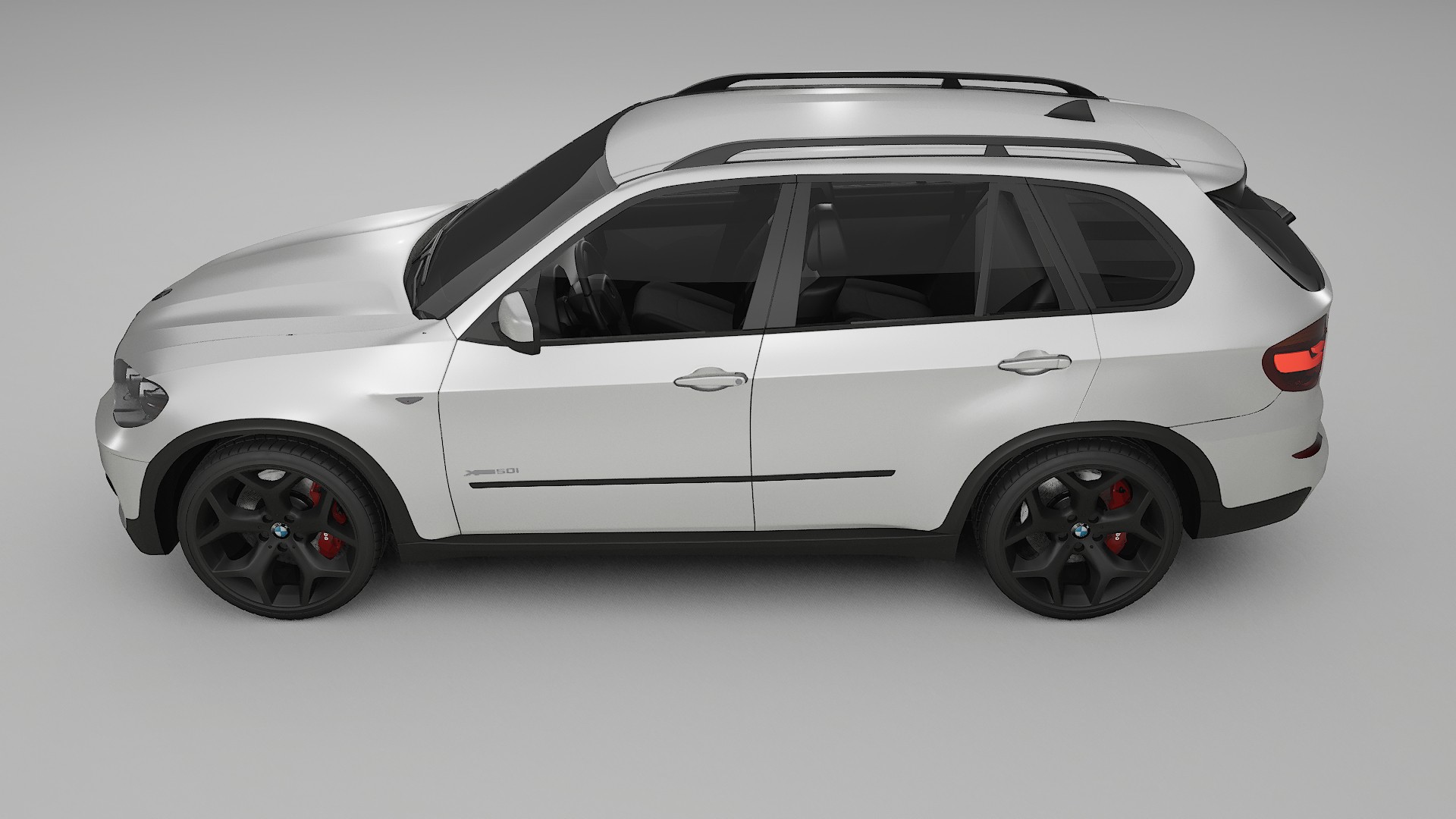 BMW X5 E70 TPU Lackskyddsfilm | OPAL Färgskiftande PPF – Komplett Förskuret Kit