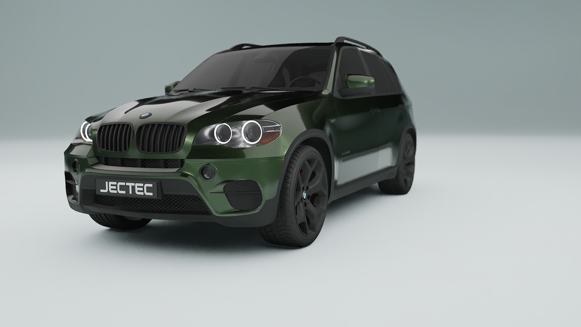 BMW X5 E70 TPU Lackskyddsfilm | LAGOON Färgskiftande PPF – Komplett Förskuret Kit