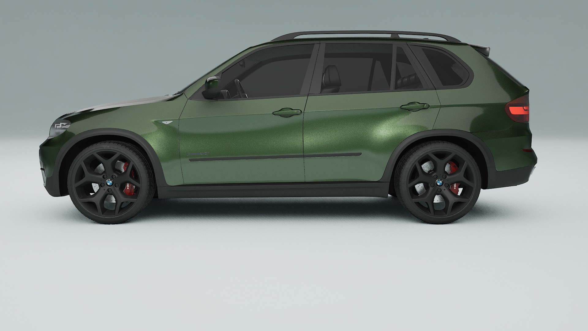 BMW X5 E70 TPU Lackskyddsfilm | LAGOON Färgskiftande PPF – Komplett Förskuret Kit