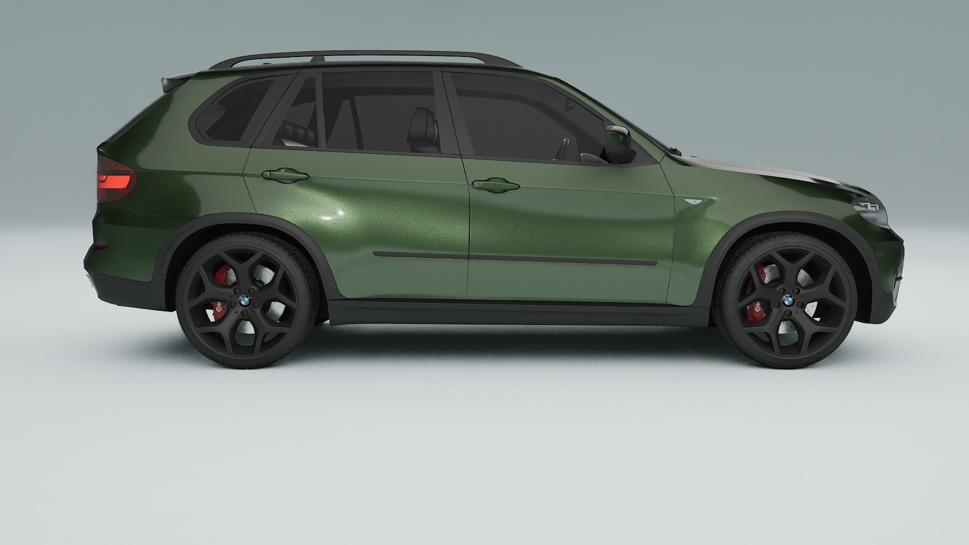 BMW X5 E70 TPU Lackskyddsfilm | LAGOON Färgskiftande PPF – Komplett Förskuret Kit