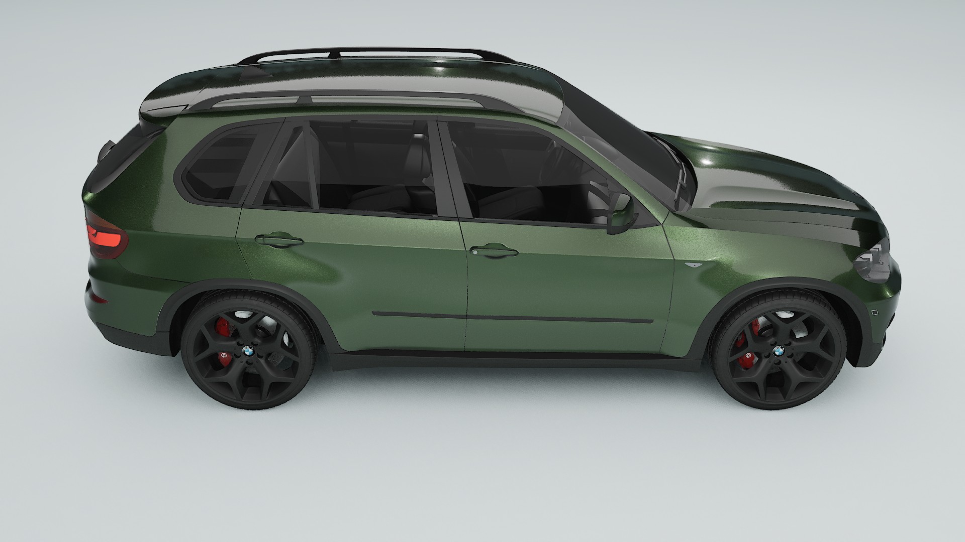 BMW X5 E70 TPU Lackskyddsfilm | LAGOON Färgskiftande PPF – Komplett Förskuret Kit