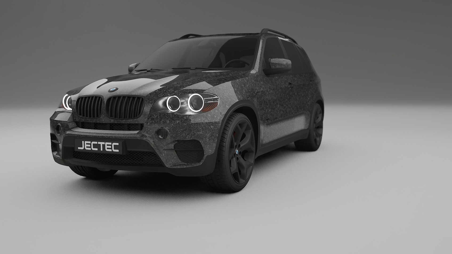 BMW X5 E70 TPU Lackskyddsfilm | FORGED S Färgskiftande PPF – Komplett Förskuret Kit