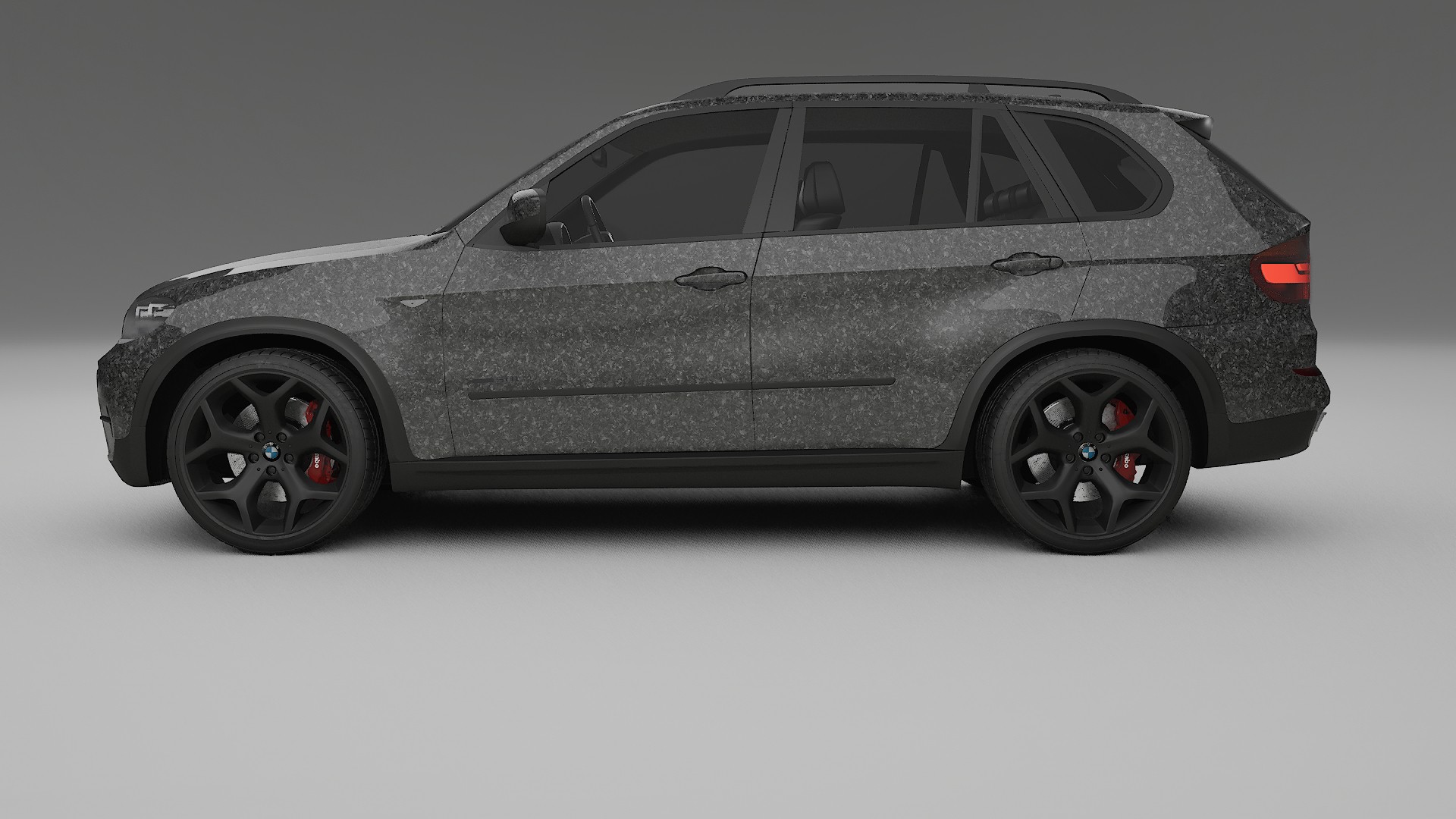 BMW X5 E70 TPU Lackskyddsfilm | FORGED S Färgskiftande PPF – Komplett Förskuret Kit