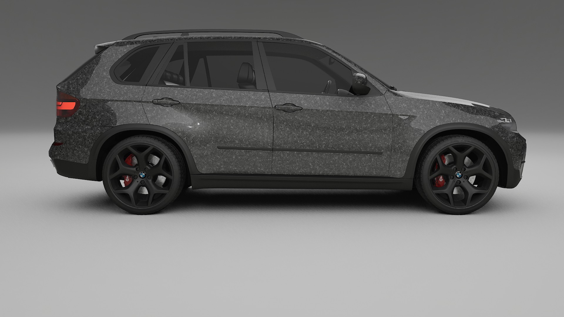 BMW X5 E70 TPU Lackskyddsfilm | FORGED S Färgskiftande PPF – Komplett Förskuret Kit