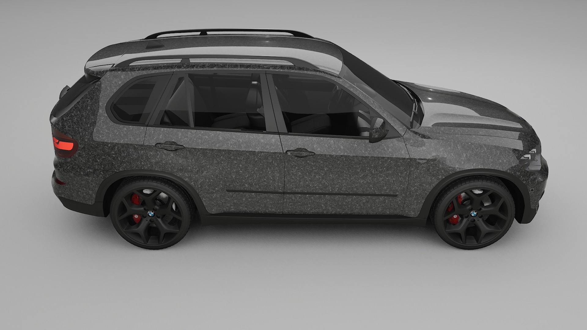 BMW X5 E70 TPU Lackskyddsfilm | FORGED S Färgskiftande PPF – Komplett Förskuret Kit