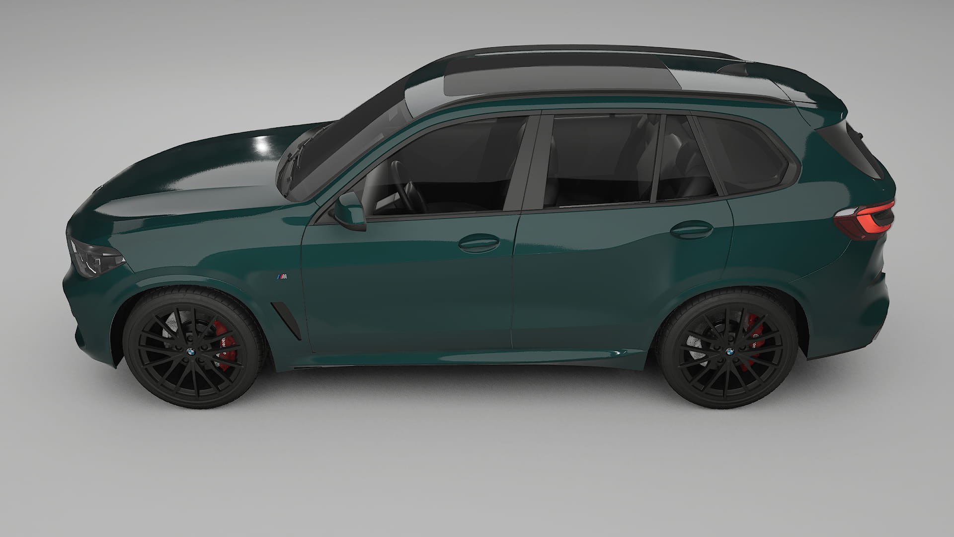 BMW X5 G05 M Sport TPU Lackskyddsfilm | INFERNO Färgskiftande PPF – Komplett Förskuret Kit