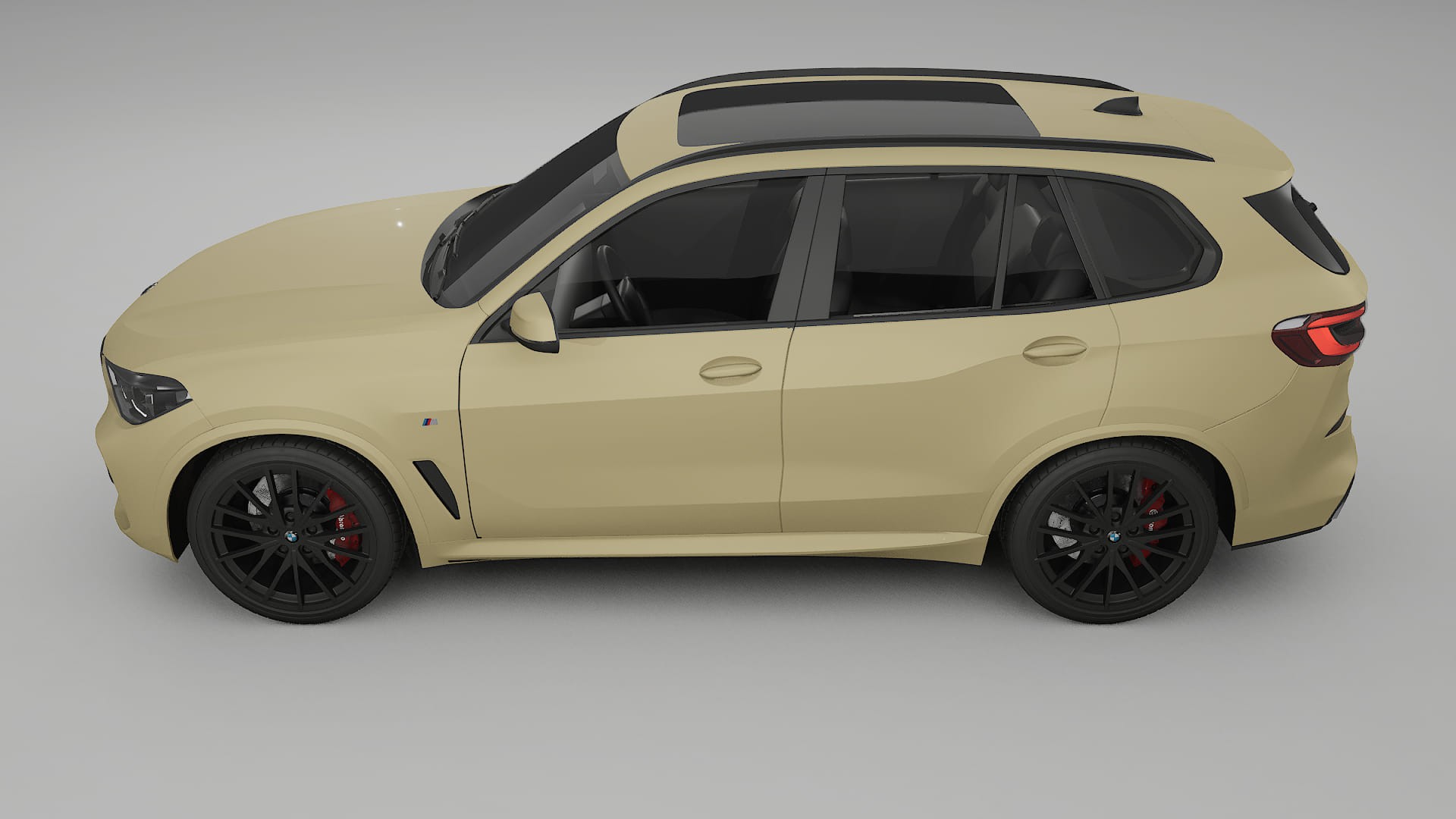 BMW X5 G05 M Sport TPU Lackskyddsfilm | SAND Färgskiftande PPF – Komplett Förskuret Kit