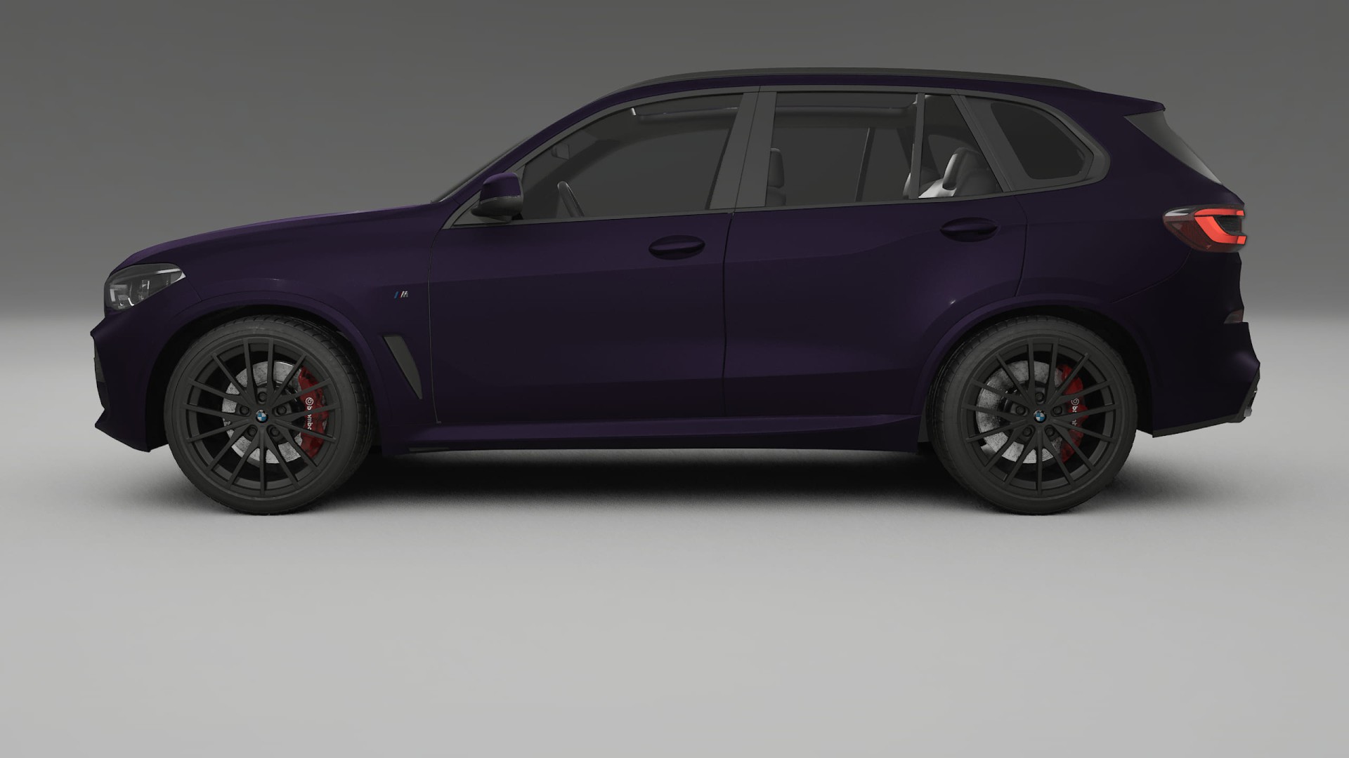 BMW X5 G05 M Sport TPU Lackskyddsfilm | VIOLET Färgskiftande PPF – Komplett Förskuret Kit