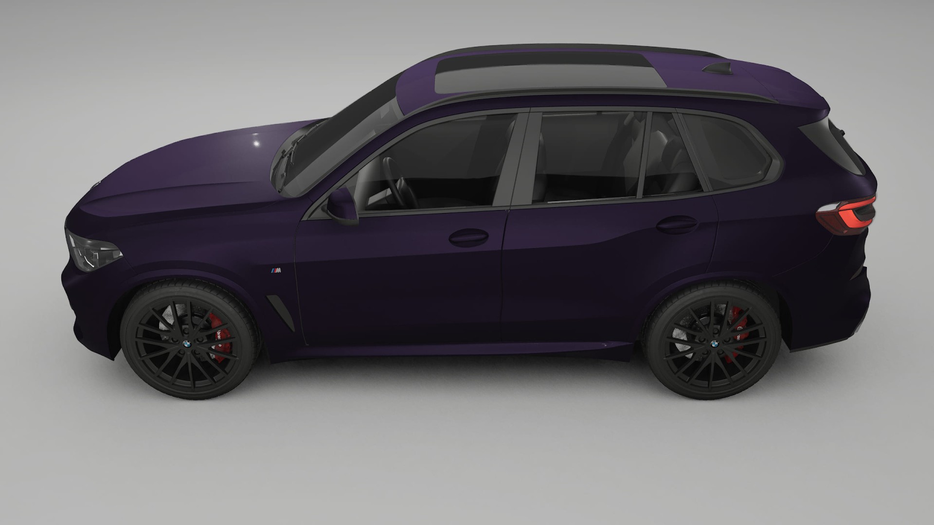 BMW X5 G05 M Sport TPU Lackskyddsfilm | VIOLET Färgskiftande PPF – Komplett Förskuret Kit
