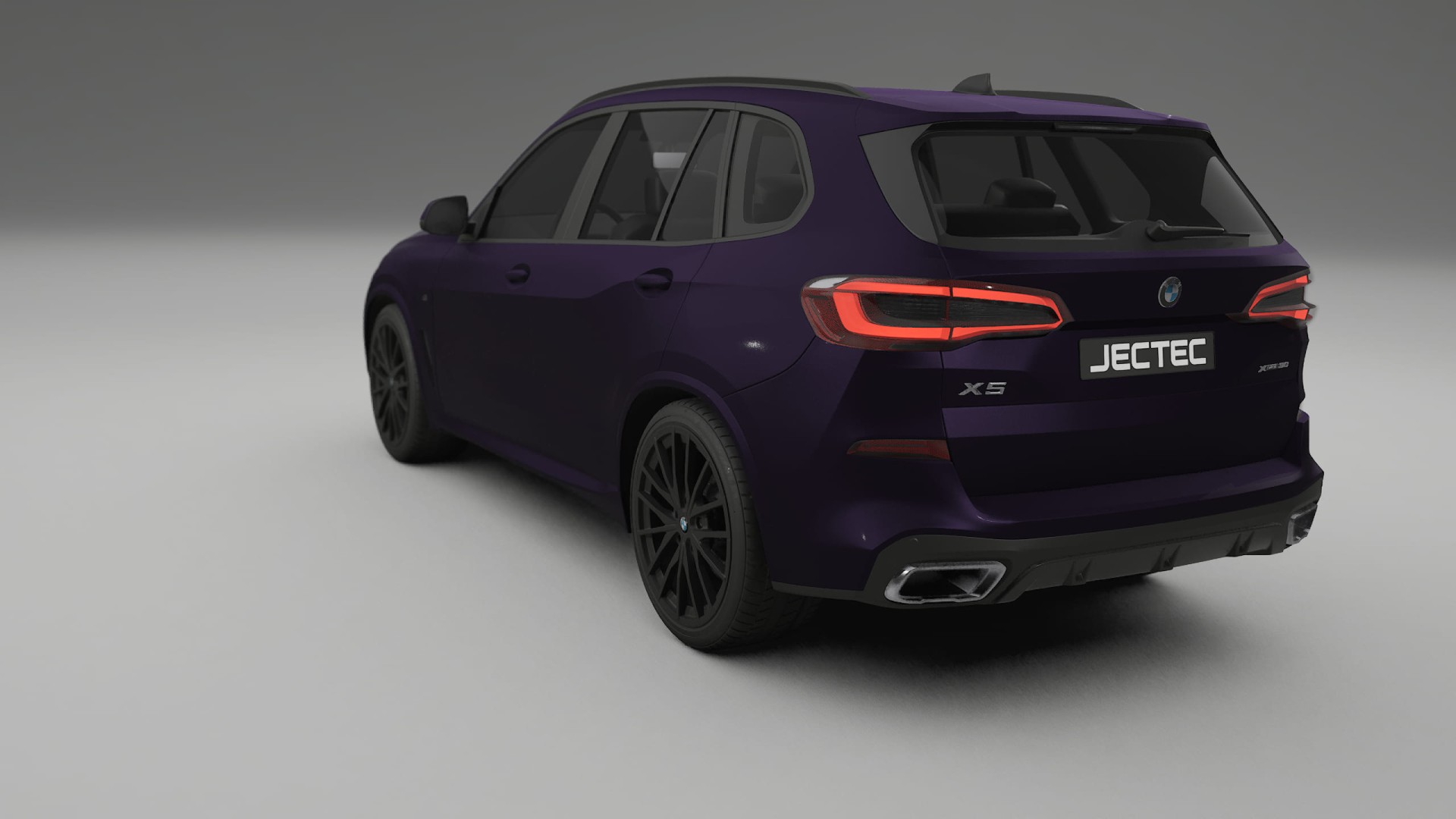BMW X5 G05 M Sport TPU Lackskyddsfilm | VIOLET Färgskiftande PPF – Komplett Förskuret Kit