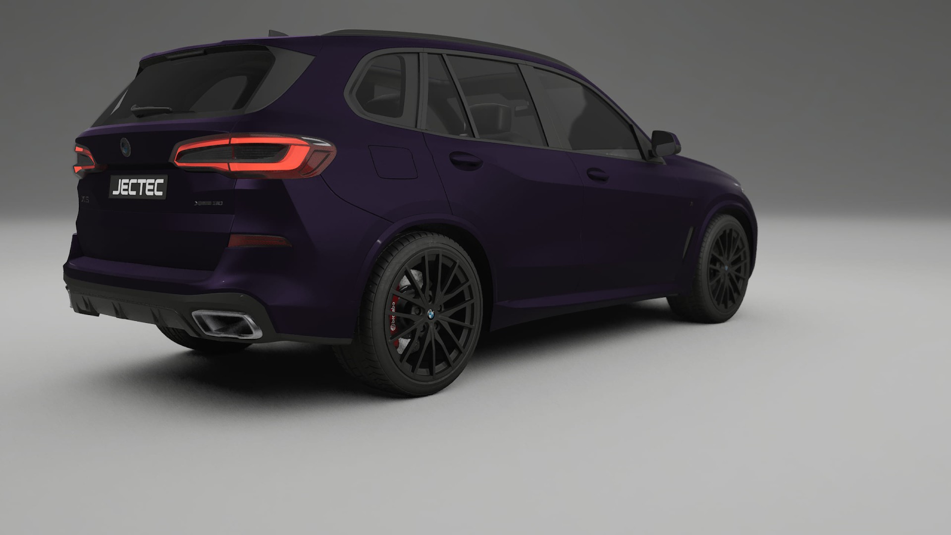 BMW X5 G05 M Sport TPU Lackskyddsfilm | VIOLET Färgskiftande PPF – Komplett Förskuret Kit