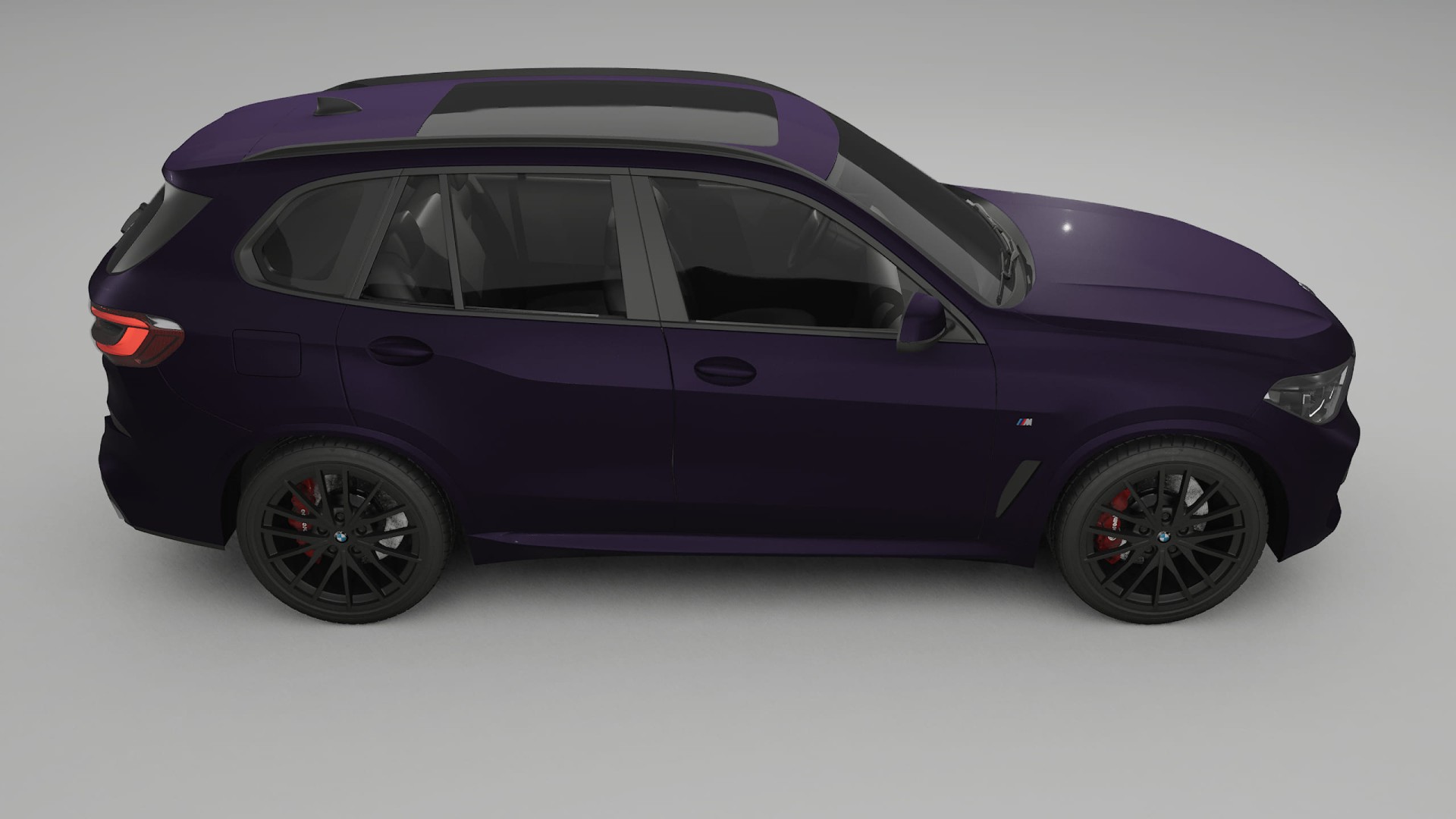 BMW X5 G05 M Sport TPU Lackskyddsfilm | VIOLET Färgskiftande PPF – Komplett Förskuret Kit