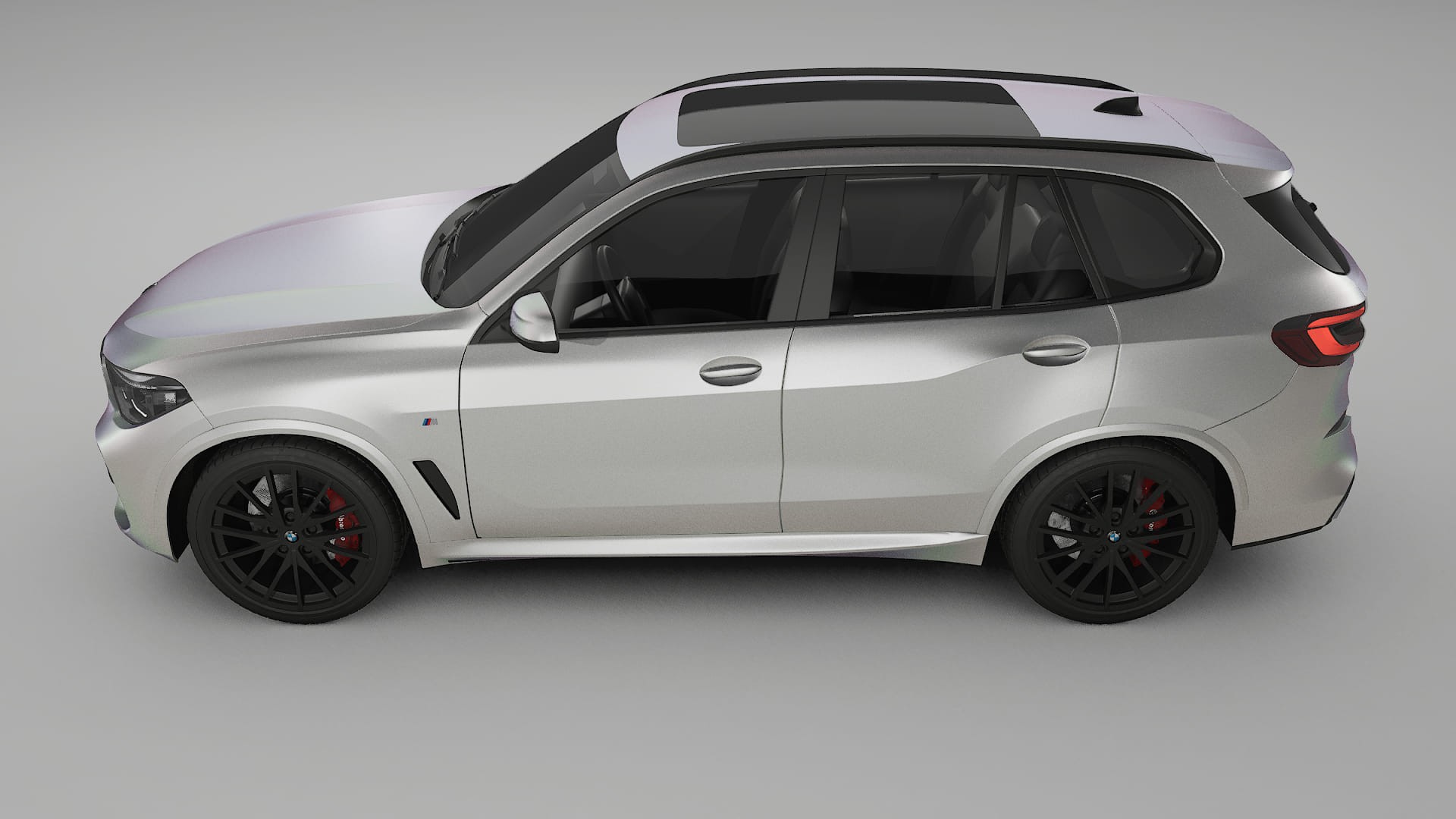 BMW X5 G05 M Sport TPU Lackskyddsfilm | NEBULA Färgskiftande PPF – Komplett Förskuret Kit