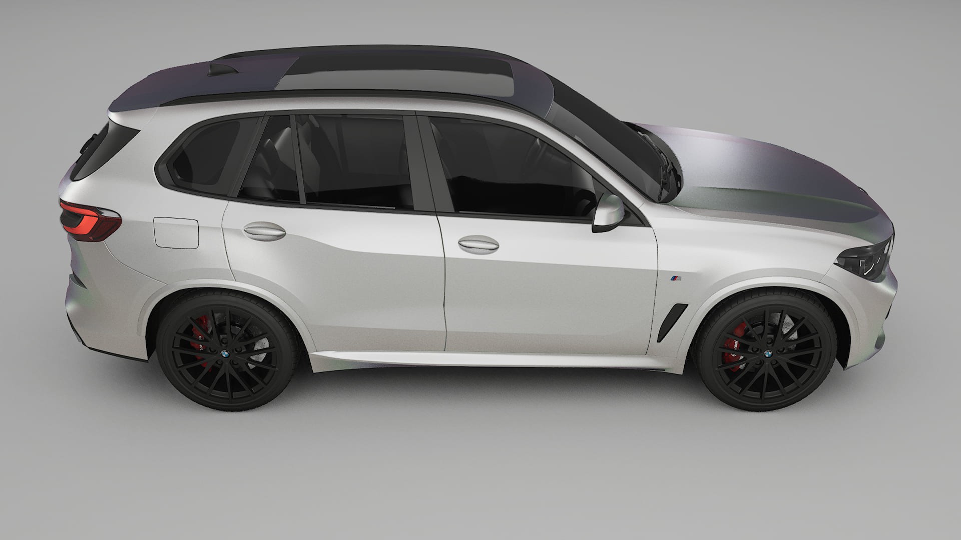 BMW X5 G05 M Sport TPU Lackskyddsfilm | NEBULA Färgskiftande PPF – Komplett Förskuret Kit