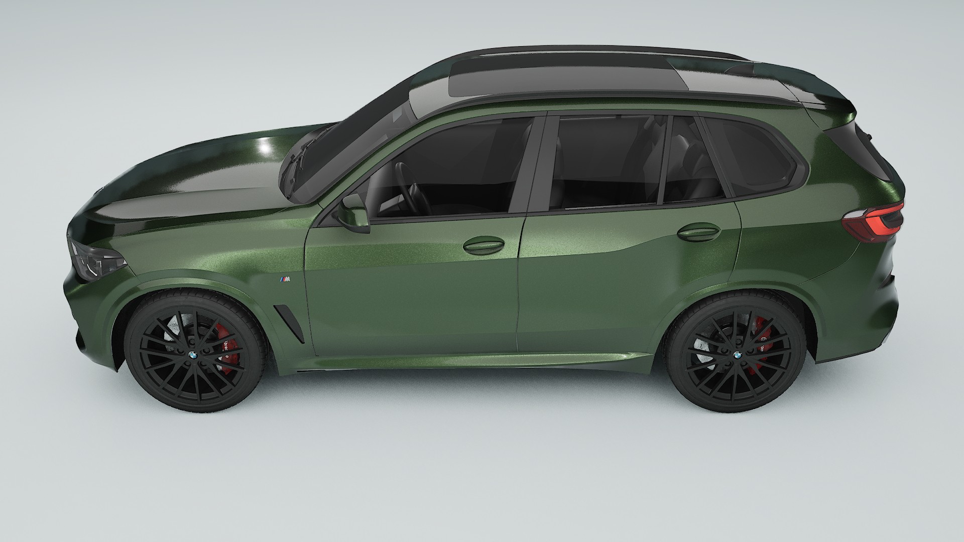 BMW X5 G05 M Sport TPU Lackskyddsfilm | LAGOON Färgskiftande PPF – Komplett Förskuret Kit