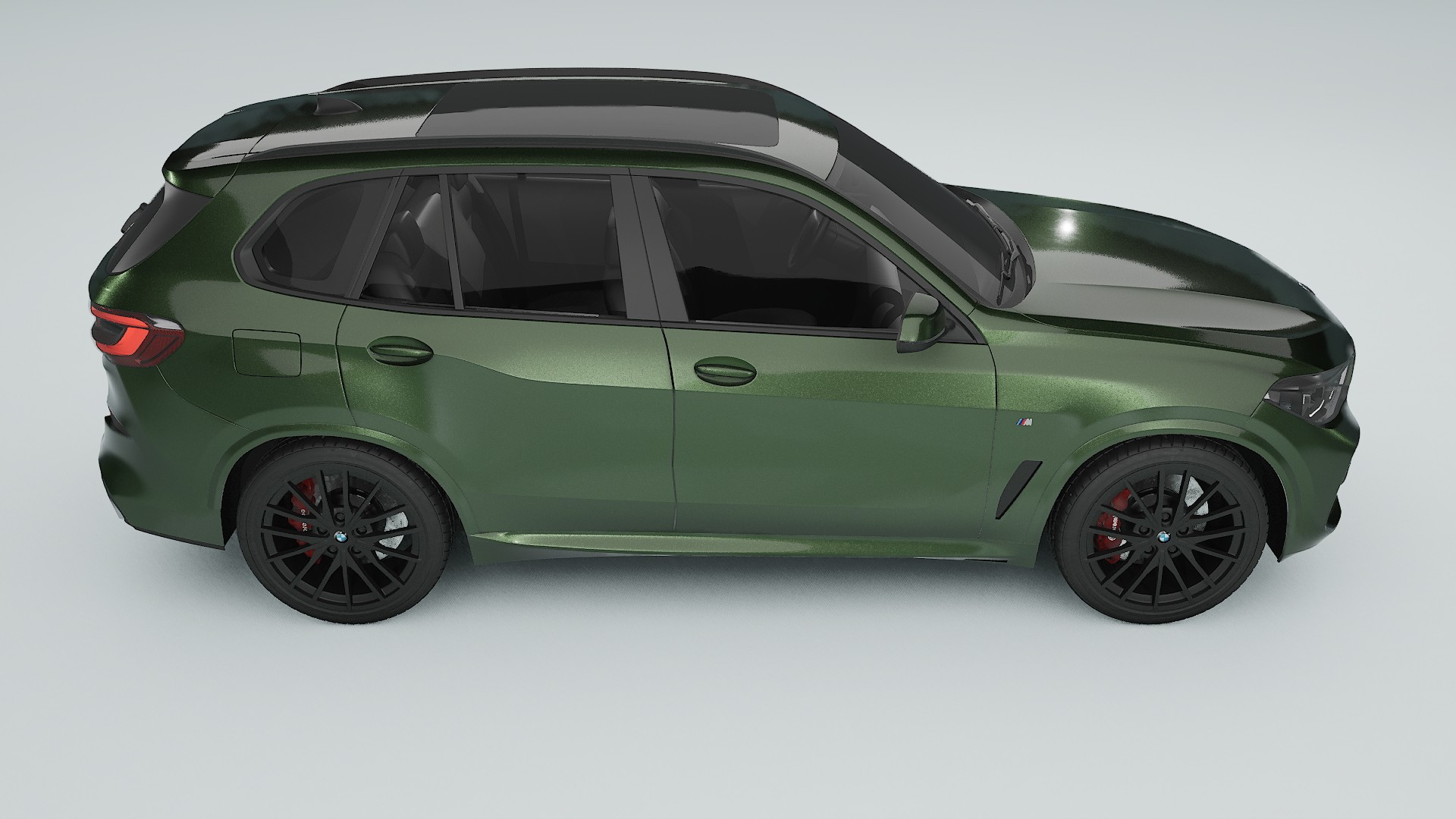 BMW X5 G05 M Sport TPU Lackskyddsfilm | LAGOON Färgskiftande PPF – Komplett Förskuret Kit