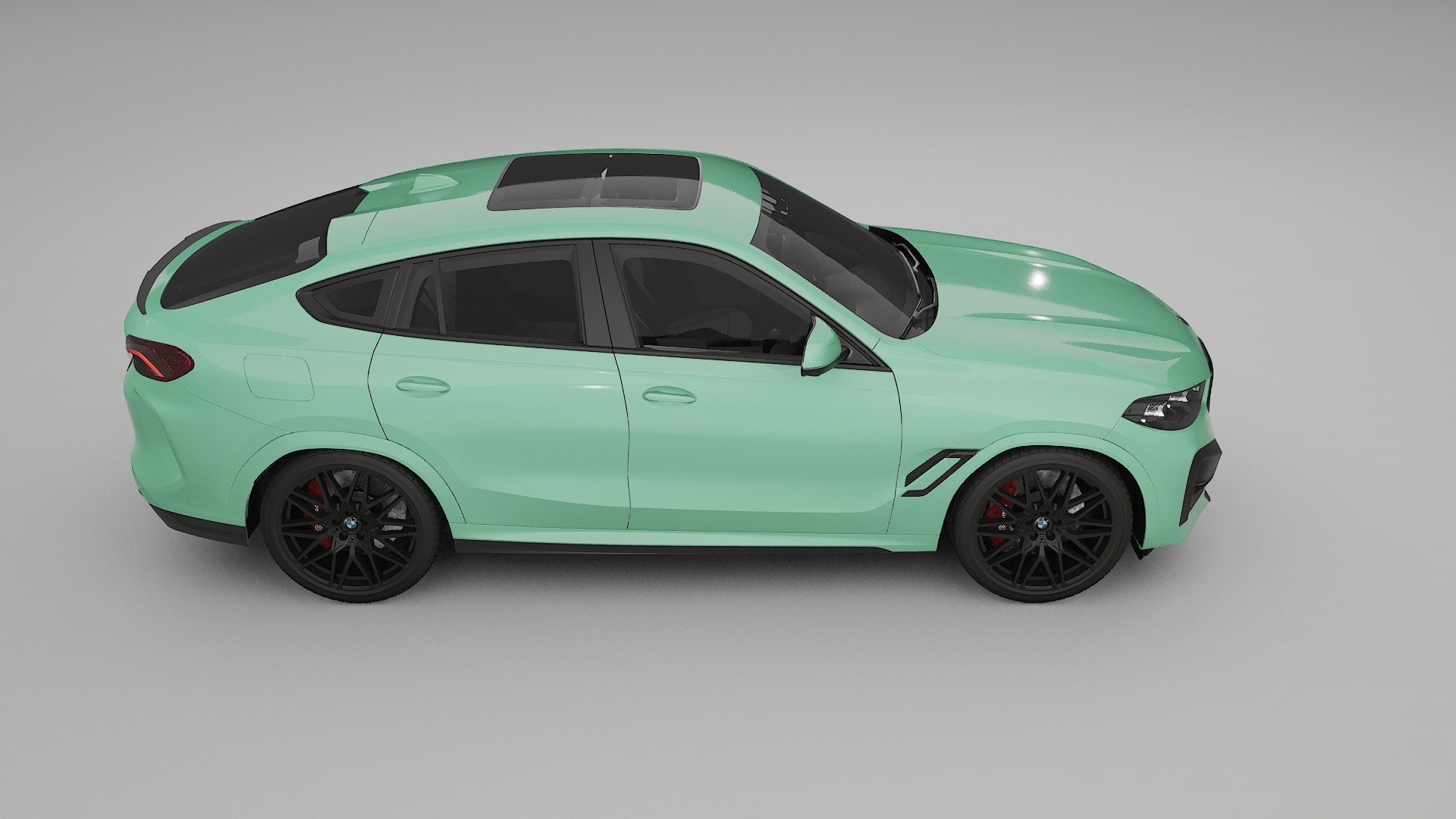 BMW X6 F96 Competition TPU Lackskyddsfilm | DUSTY Färgskiftande PPF – Komplett Förskuret Kit