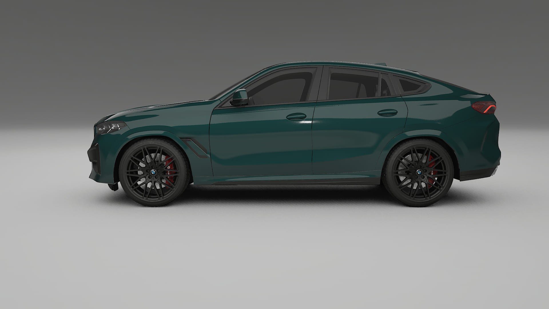 BMW X6 F96 Competition TPU Lackskyddsfilm | INFERNO Färgskiftande PPF – Komplett Förskuret Kit