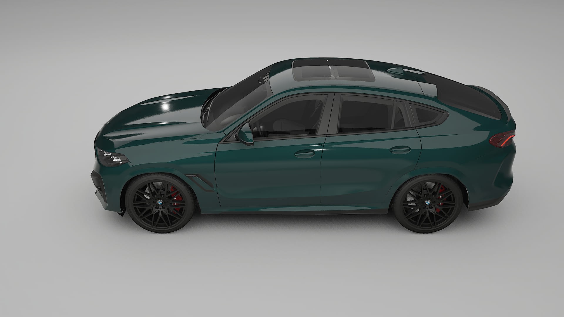 BMW X6 F96 Competition TPU Lackskyddsfilm | INFERNO Färgskiftande PPF – Komplett Förskuret Kit