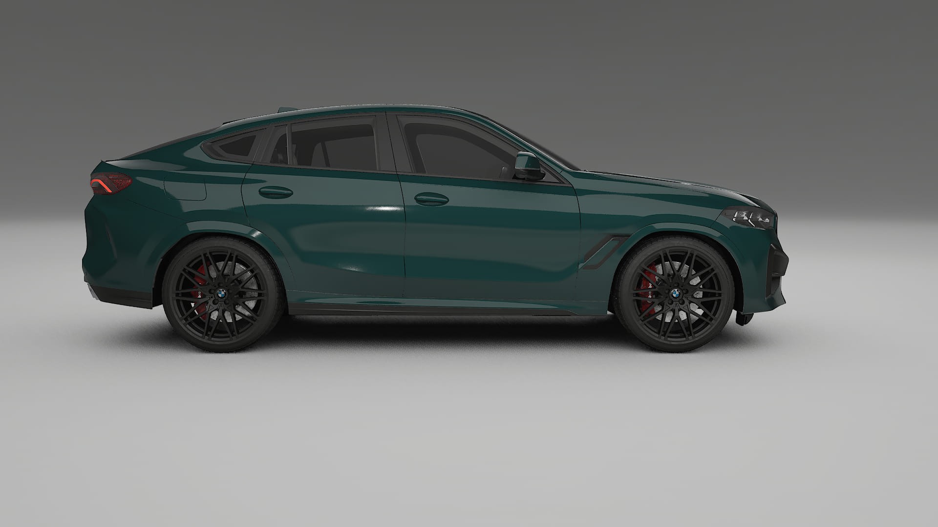 BMW X6 F96 Competition TPU Lackskyddsfilm | INFERNO Färgskiftande PPF – Komplett Förskuret Kit