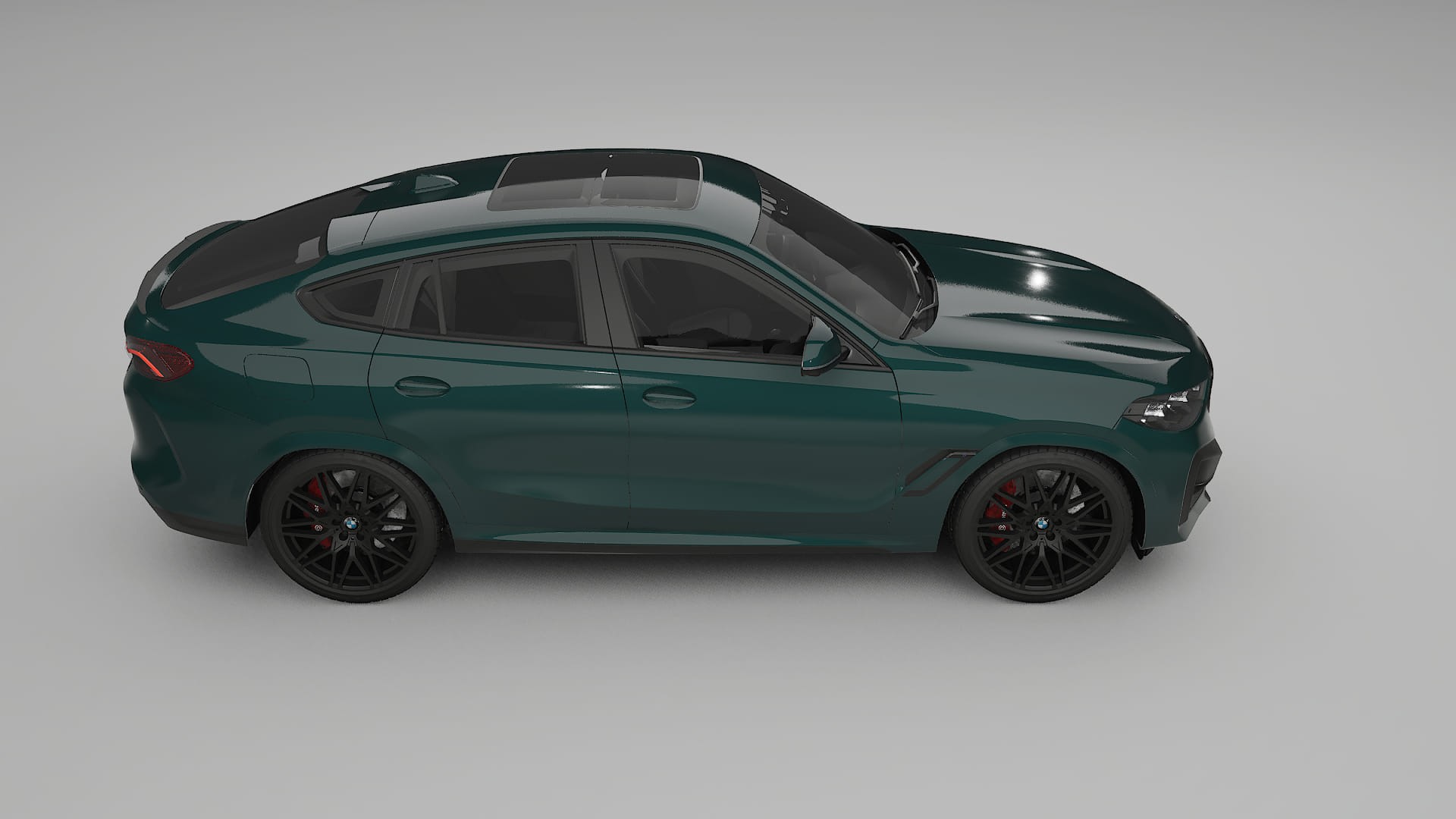 BMW X6 F96 Competition TPU Lackskyddsfilm | INFERNO Färgskiftande PPF – Komplett Förskuret Kit