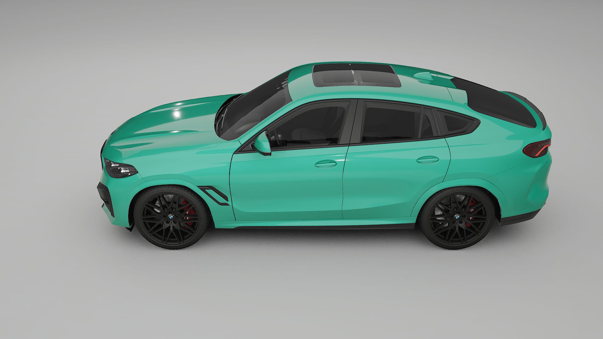 BMW X6 F96 Competition TPU Lackskyddsfilm | JEWEL Färgskiftande PPF – Komplett Förskuret Kit