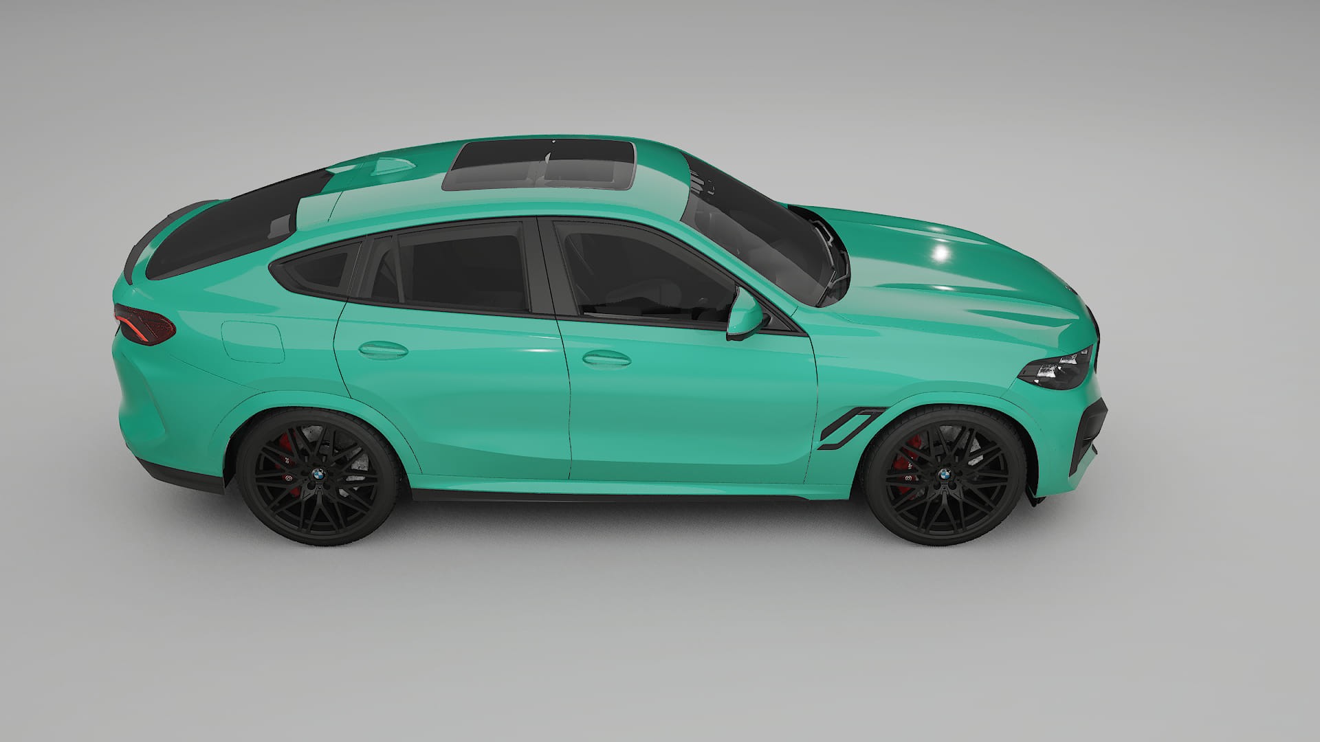 BMW X6 F96 Competition TPU Lackskyddsfilm | JEWEL Färgskiftande PPF – Komplett Förskuret Kit