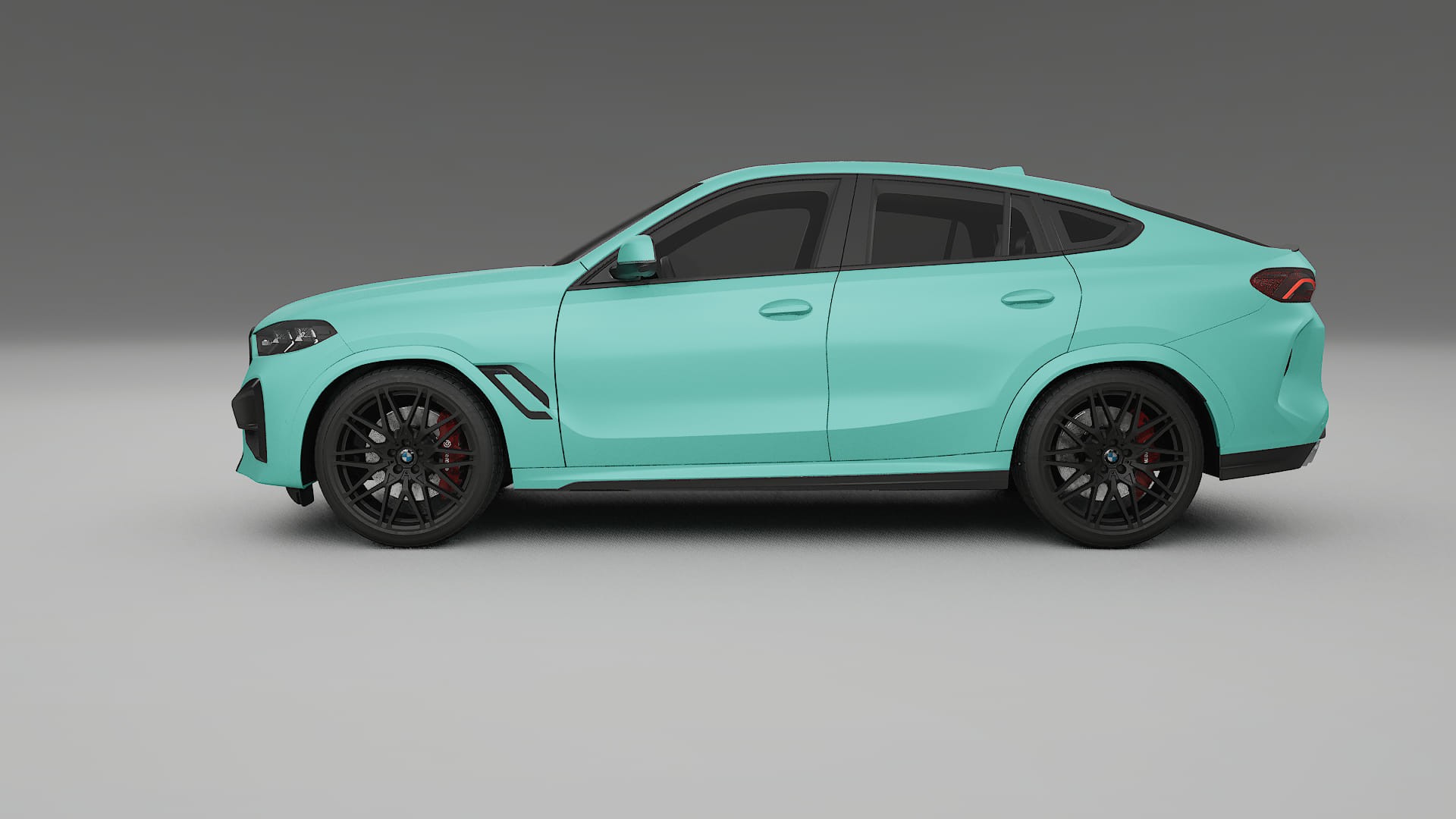 BMW X6 F96 Competition TPU Lackskyddsfilm | FROST Färgskiftande PPF – Komplett Förskuret Kit