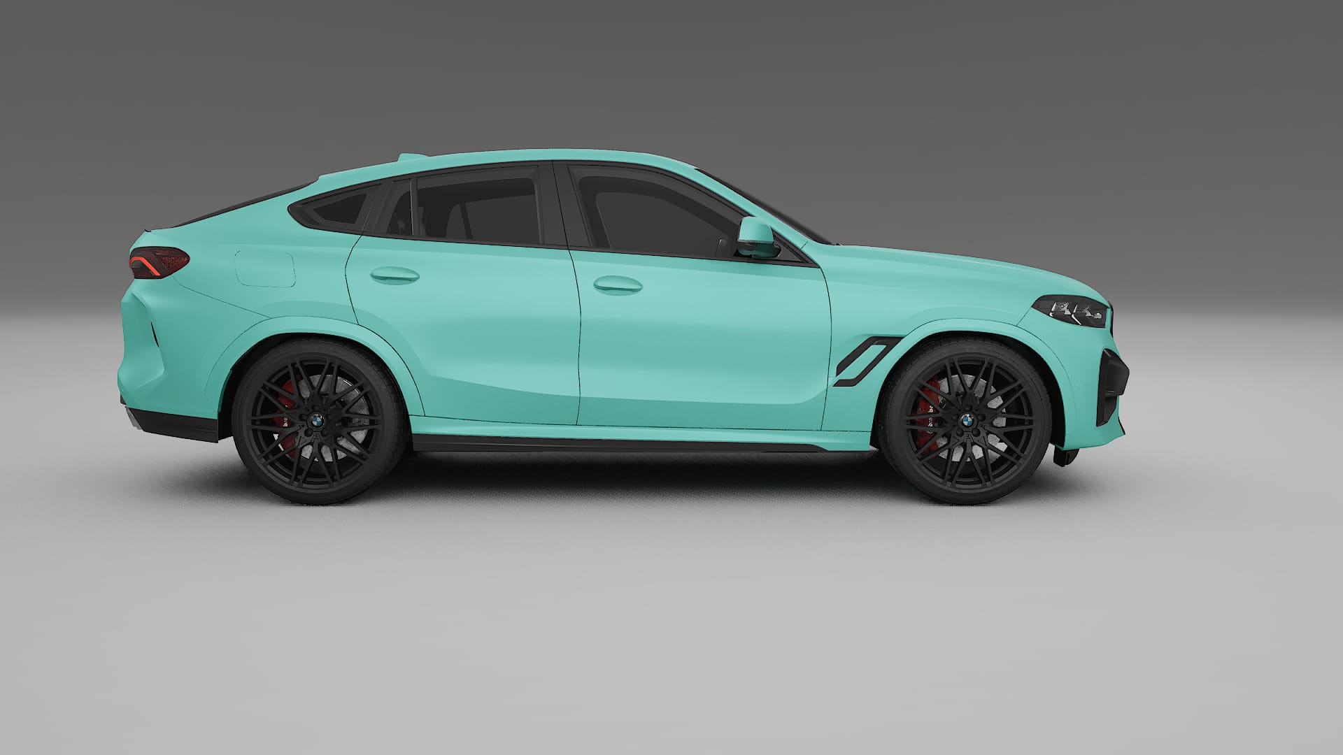 BMW X6 F96 Competition TPU Lackskyddsfilm | FROST Färgskiftande PPF – Komplett Förskuret Kit