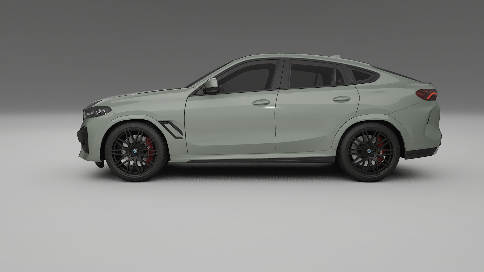 BMW X6 F96 Competition TPU Lackskyddsfilm | SLATE Färgskiftande PPF – Komplett Förskuret Kit